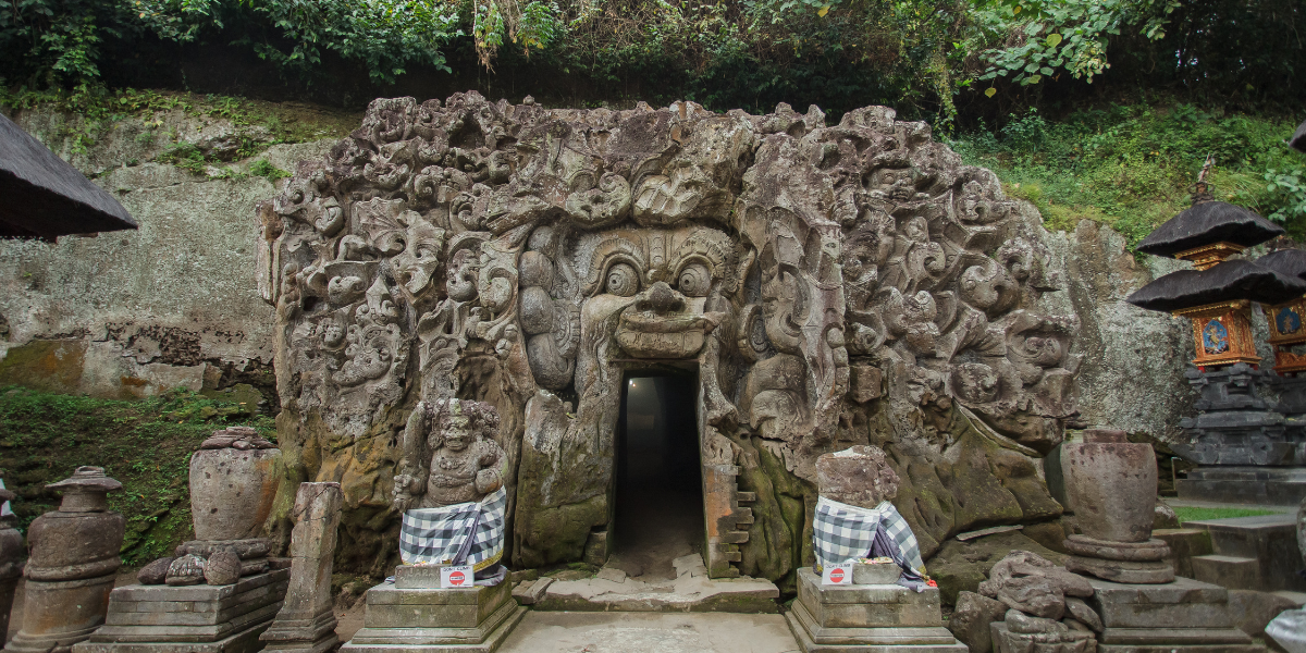 La visite de Goa Gajah,  la grotte aux éléphants - jour 9  