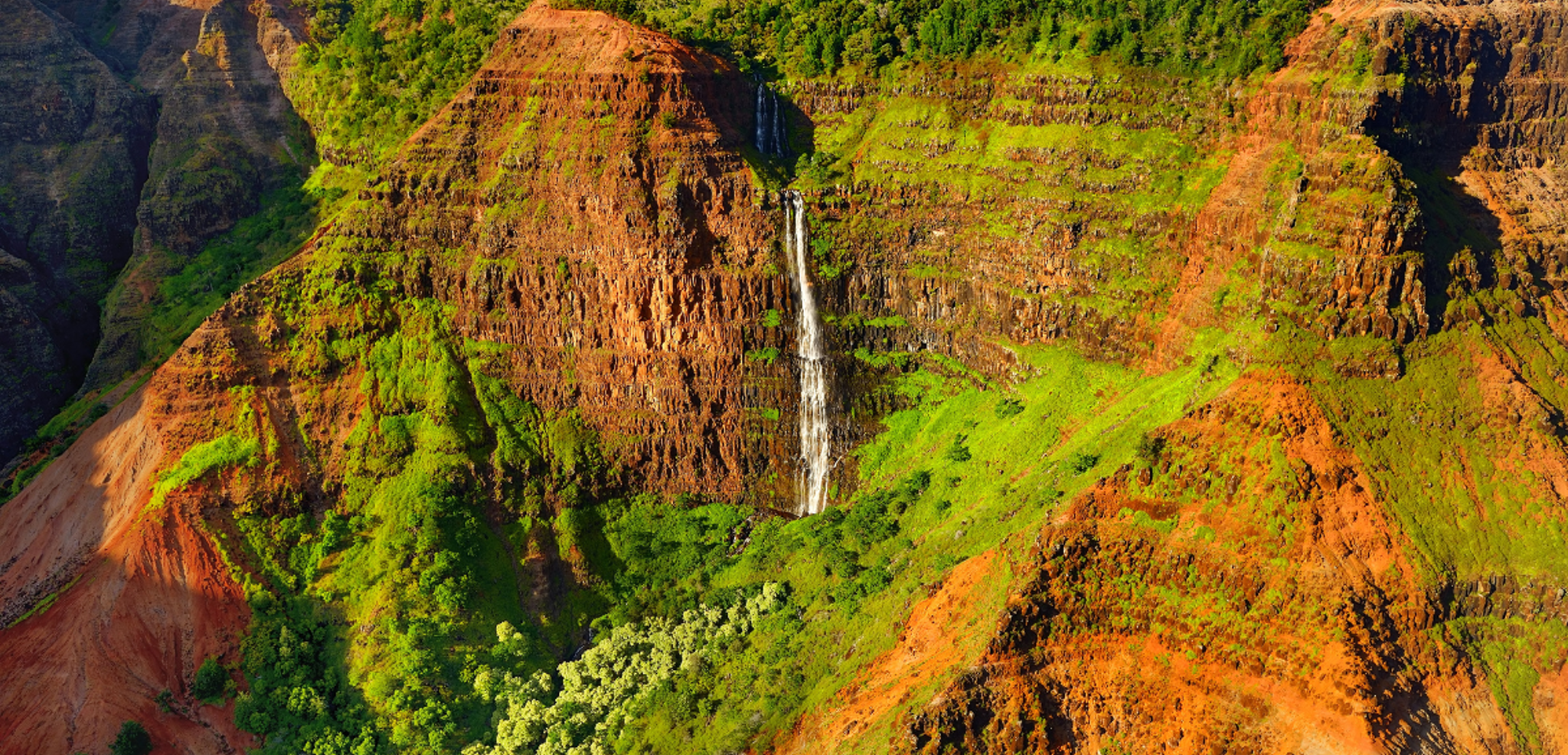 et l’immense Waimea Canyon