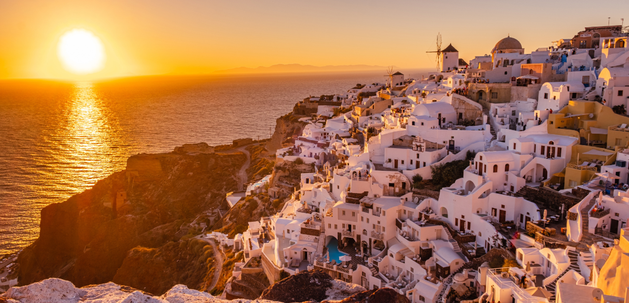 Le coucher de soleil sur Oia - jour 3