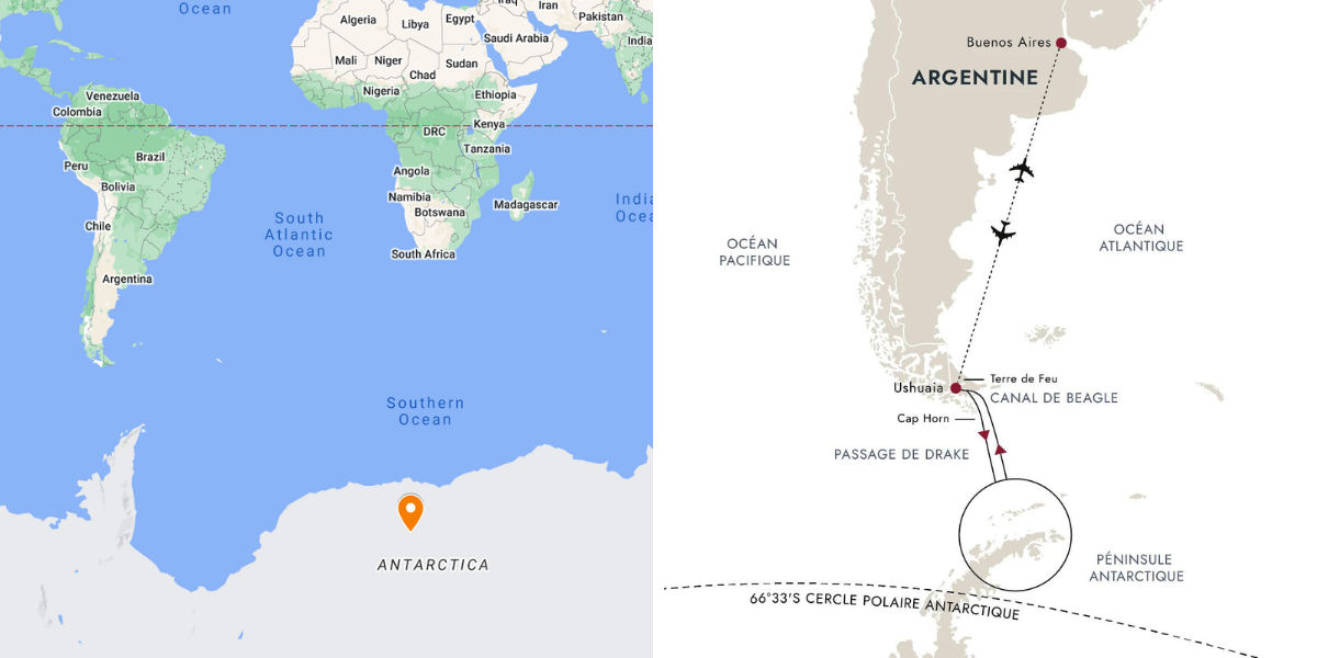 Zoom sur l'itinéraire de votre voyage 