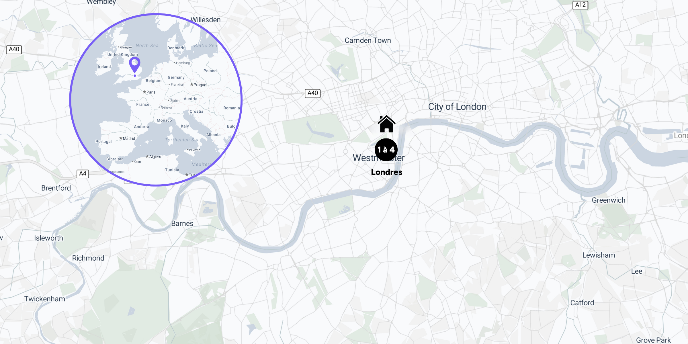 L'itinéraire de votre séjour à Londres