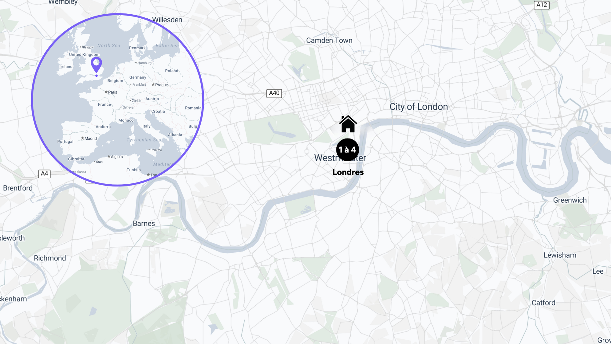 L'itinéraire de votre séjour à Londres