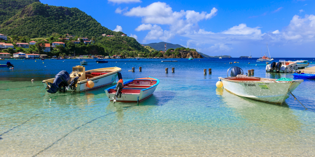 Dans la baie de Terre de Haut