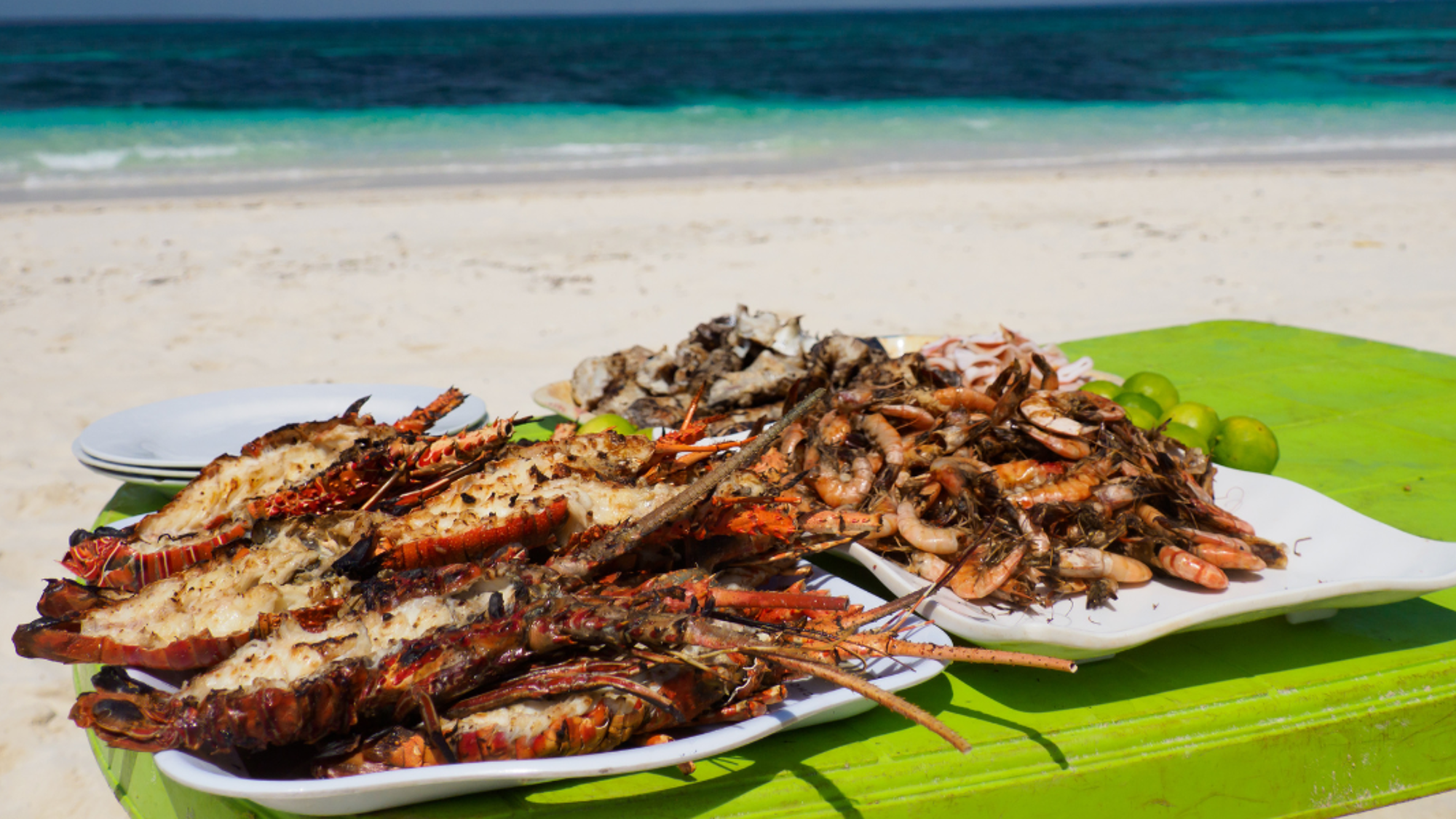 Et goûtez aux spécialités locales : un barbecue de fruits de mer
