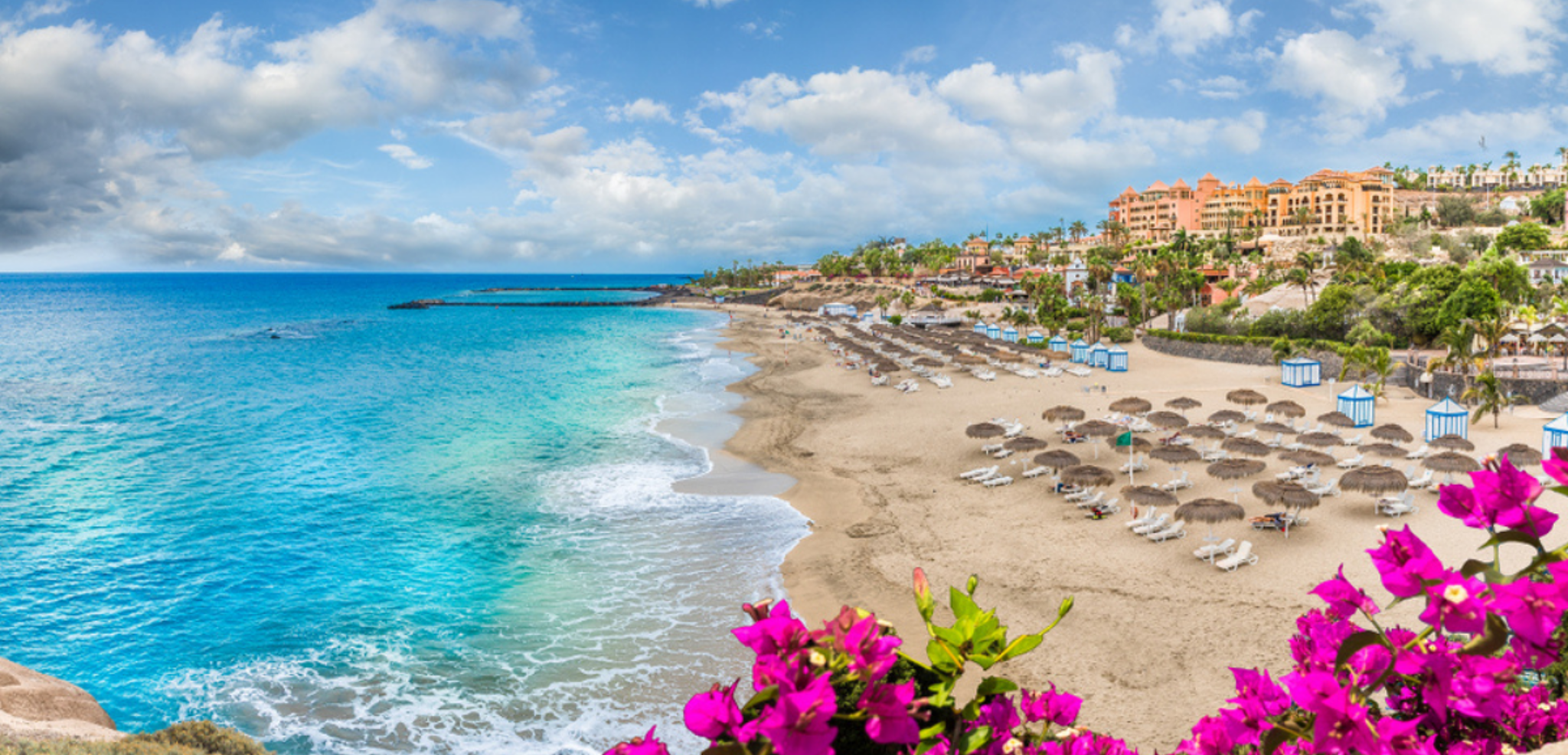 Costa Adeje, station balnéaire animée