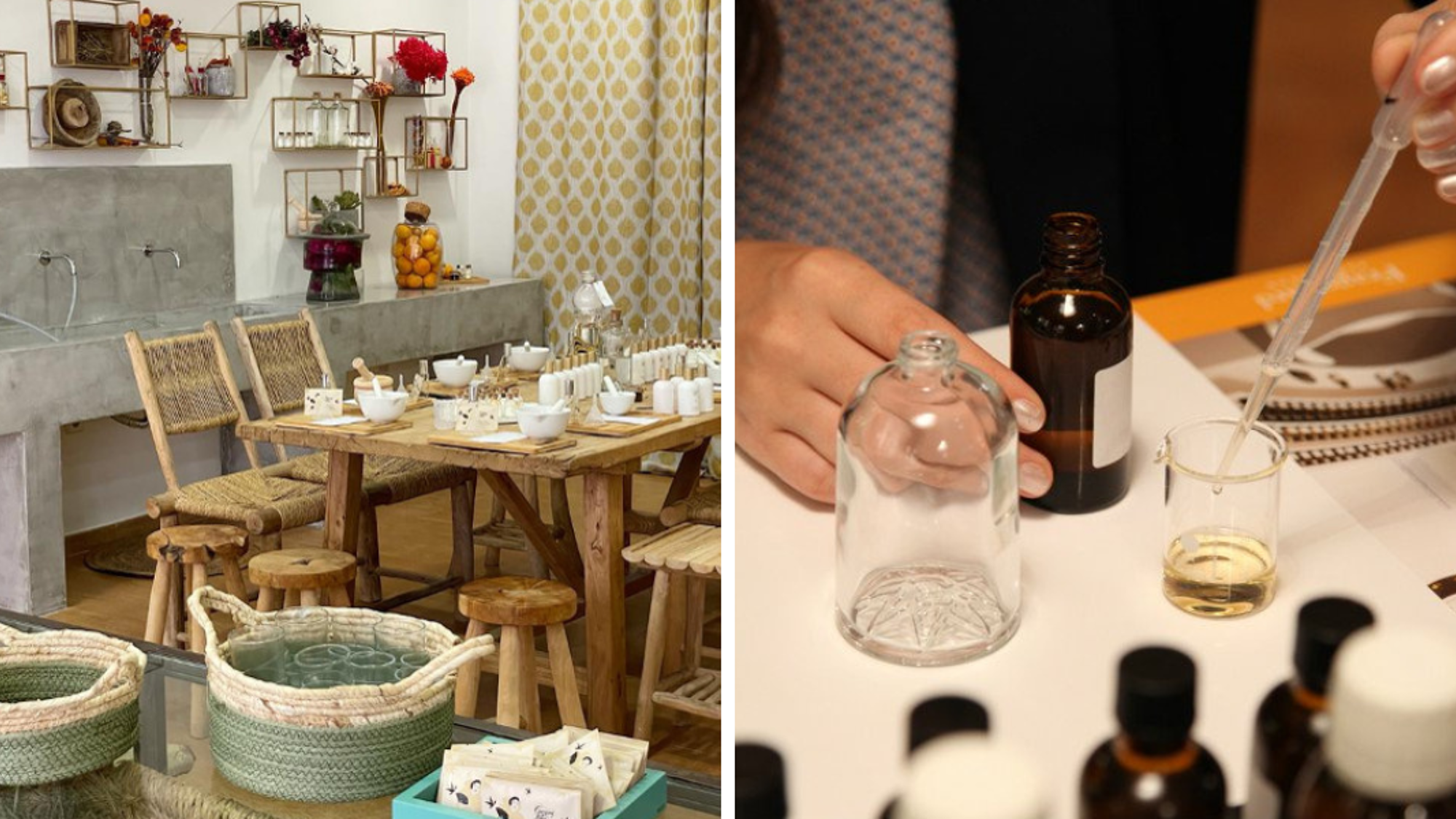 Et faites appel à votre côté créatif en élaborant votre propre parfum !