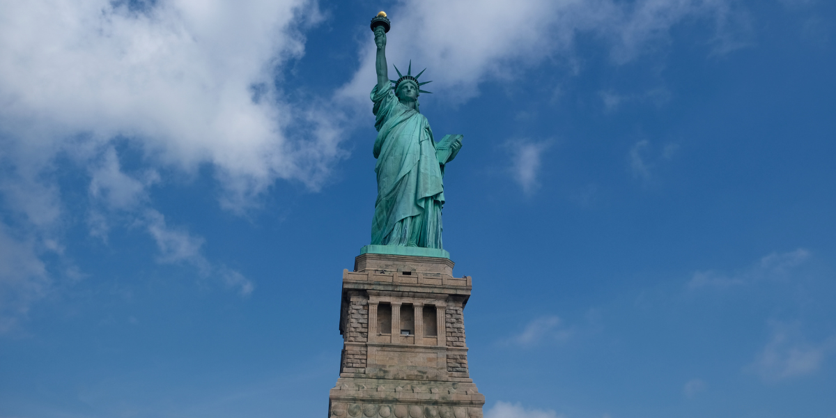 Dites "hello" à la Statut de la Liberté 