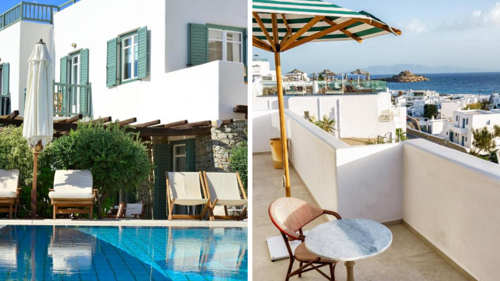 Avec une décoration inspirée des Cyclades