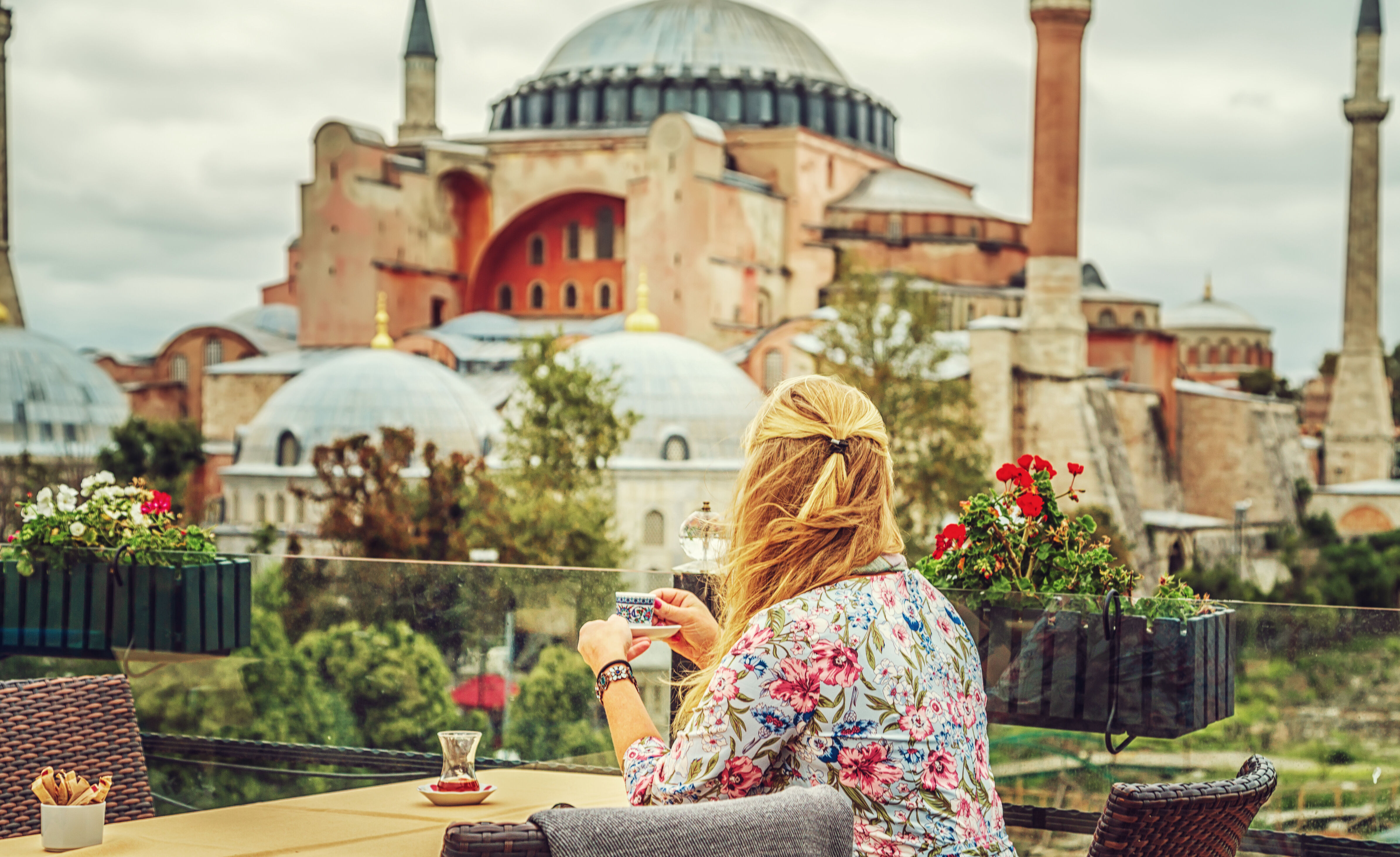 A la Basilique Sainte Sophie...