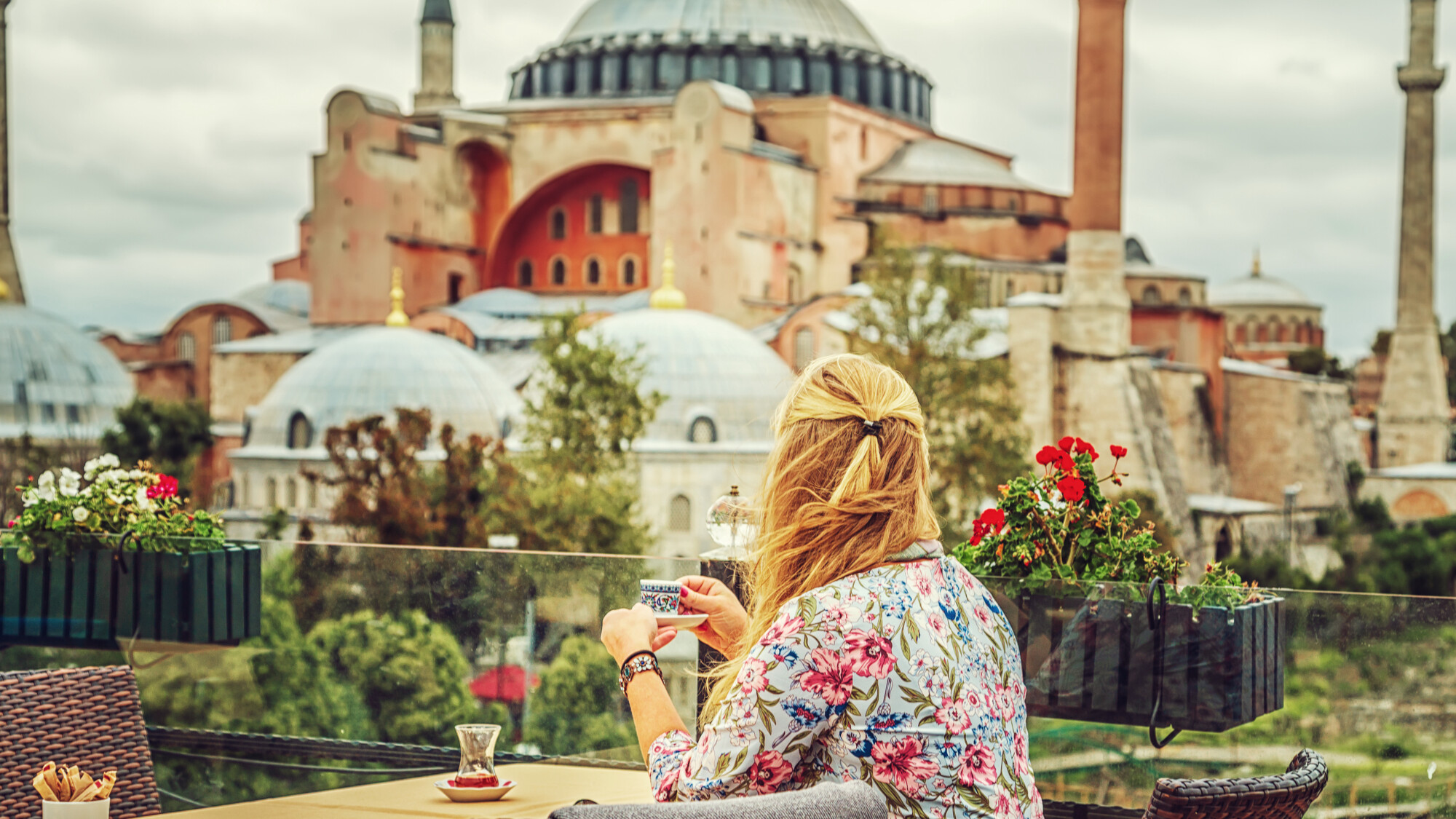 A la Basilique Sainte Sophie...