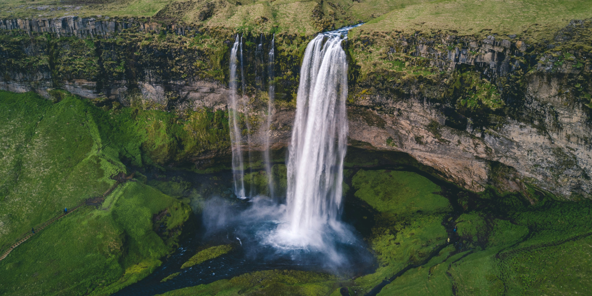 Cascade Seljalandsfoss, Islande 