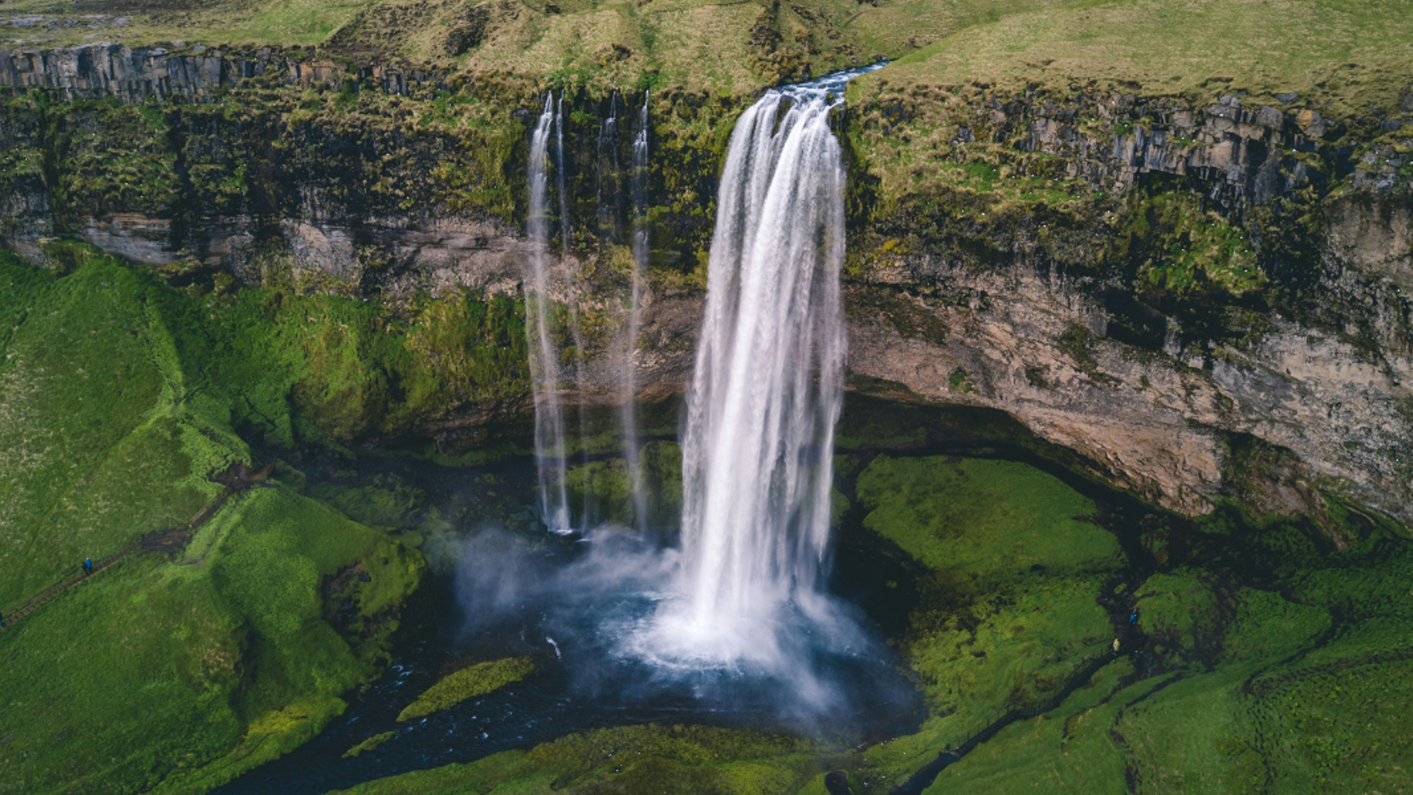 Cascade Seljalandsfoss, Islande