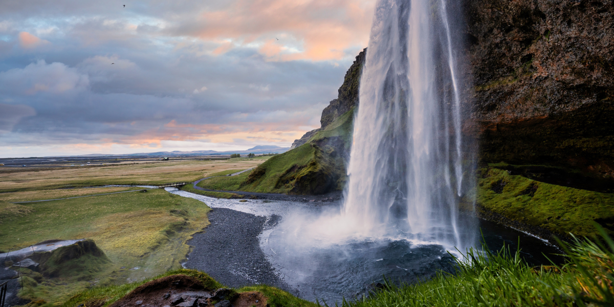 Cascade de Skógafoss, Islande
