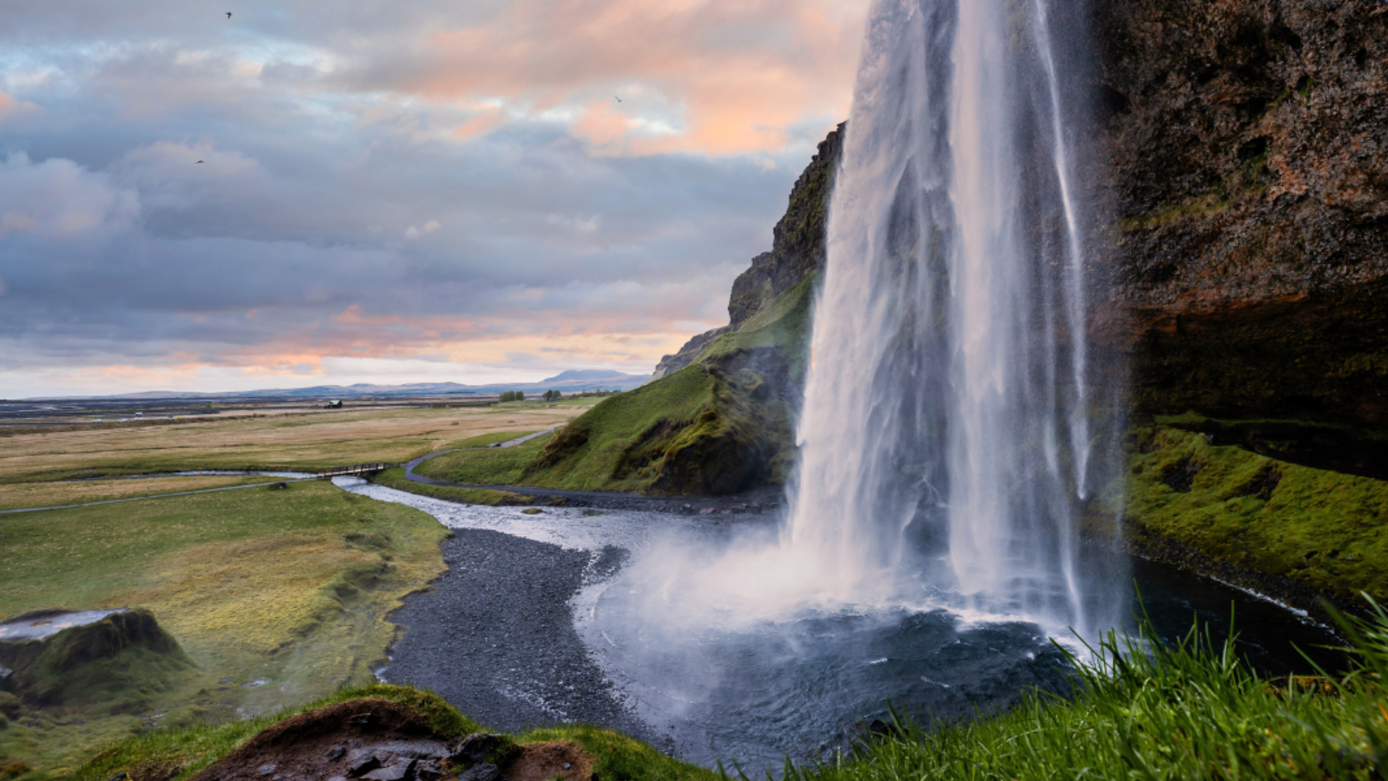 Cascade de Skógafoss, Islande