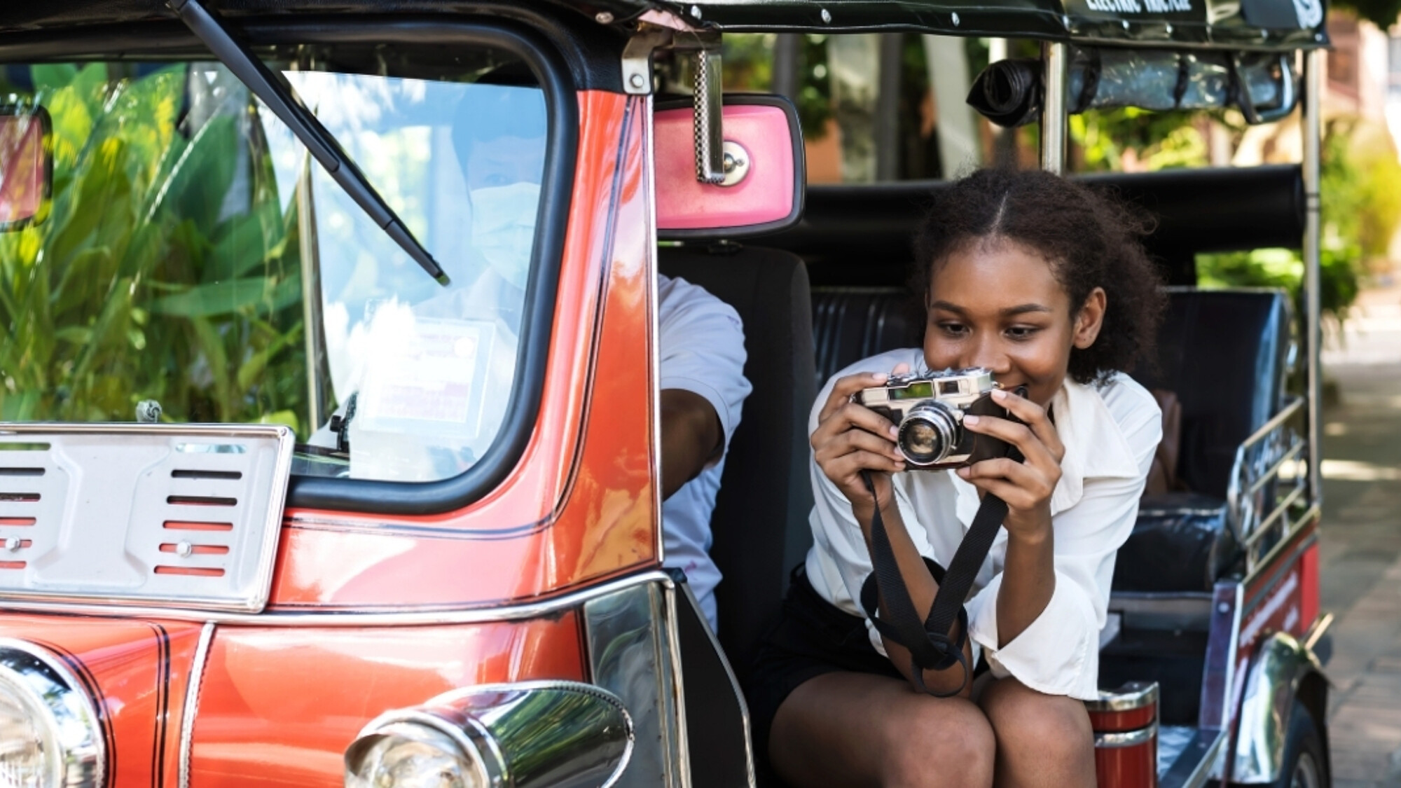 Virée en tuk-tuk, Chiang Mai, Thaïlande
