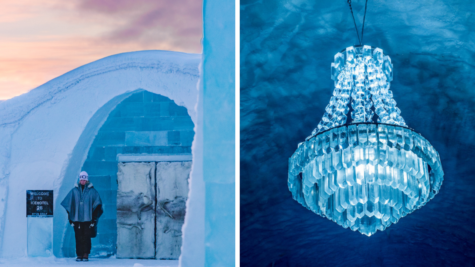 Visitez l'hôtel de glace de Jukkasjärvi !