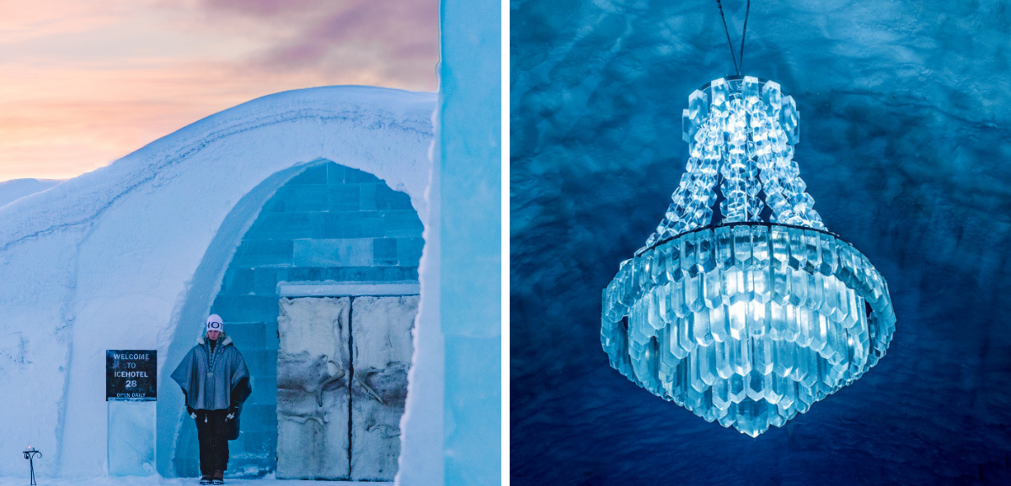 Visitez l'hôtel de glace de Jukkasjärvi !