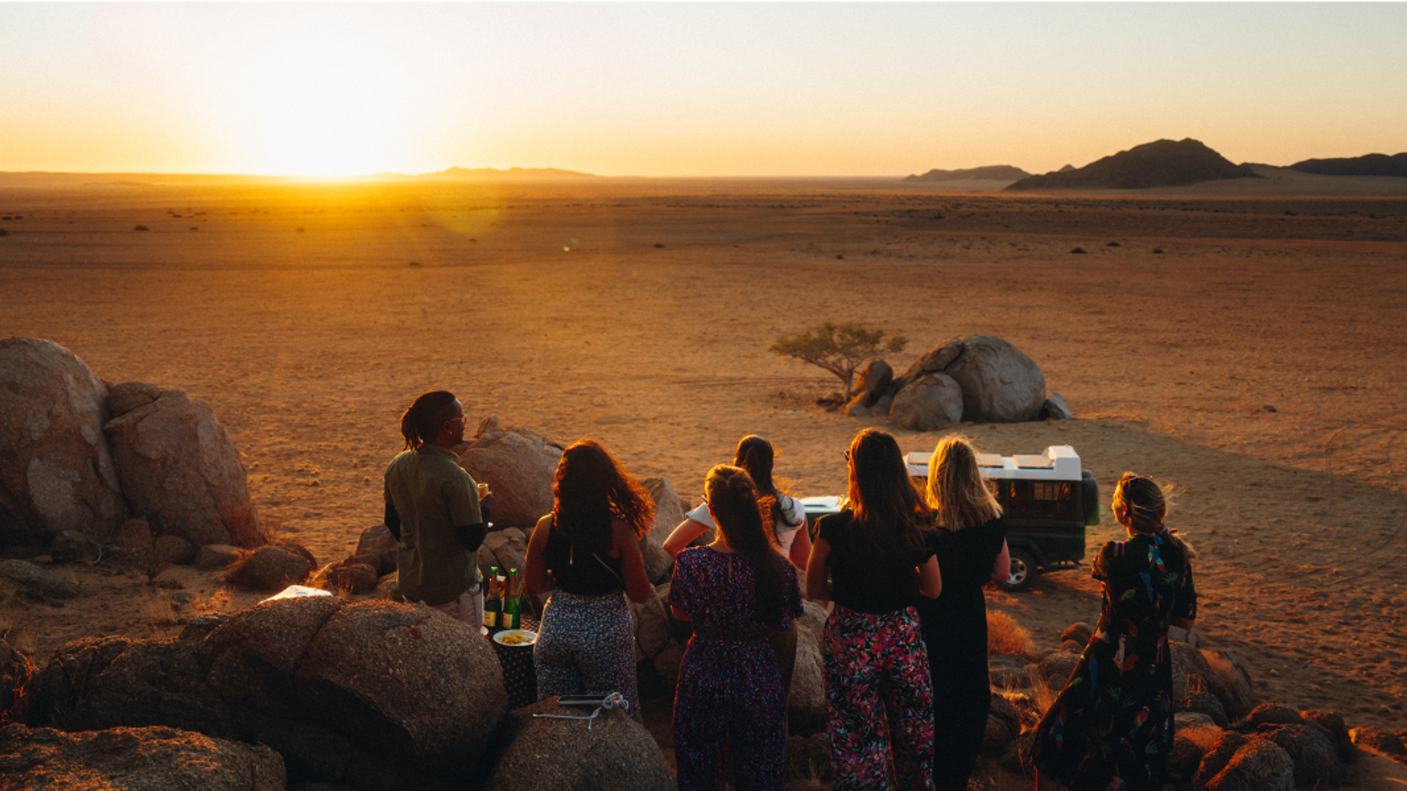 ...et des couchers de soleil à tomber !