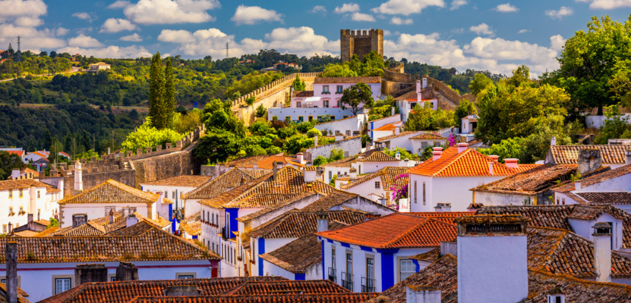 Baladez-vous dans le village d'Obidos