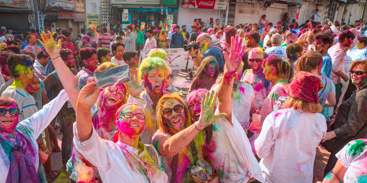 Les festivités de Holi - jours 4, 9 ou 10 selon la date de départ 