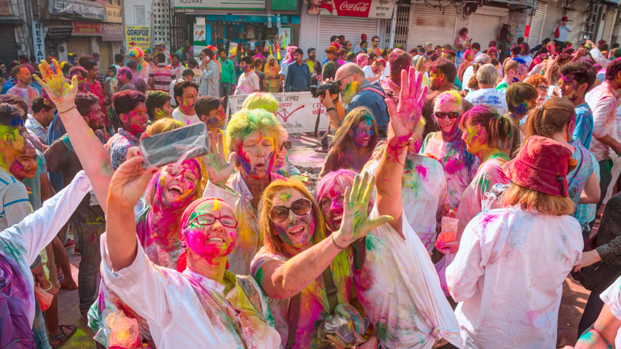 Les festivités de Holi - jours 4, 9 ou 10 selon la date de départ
