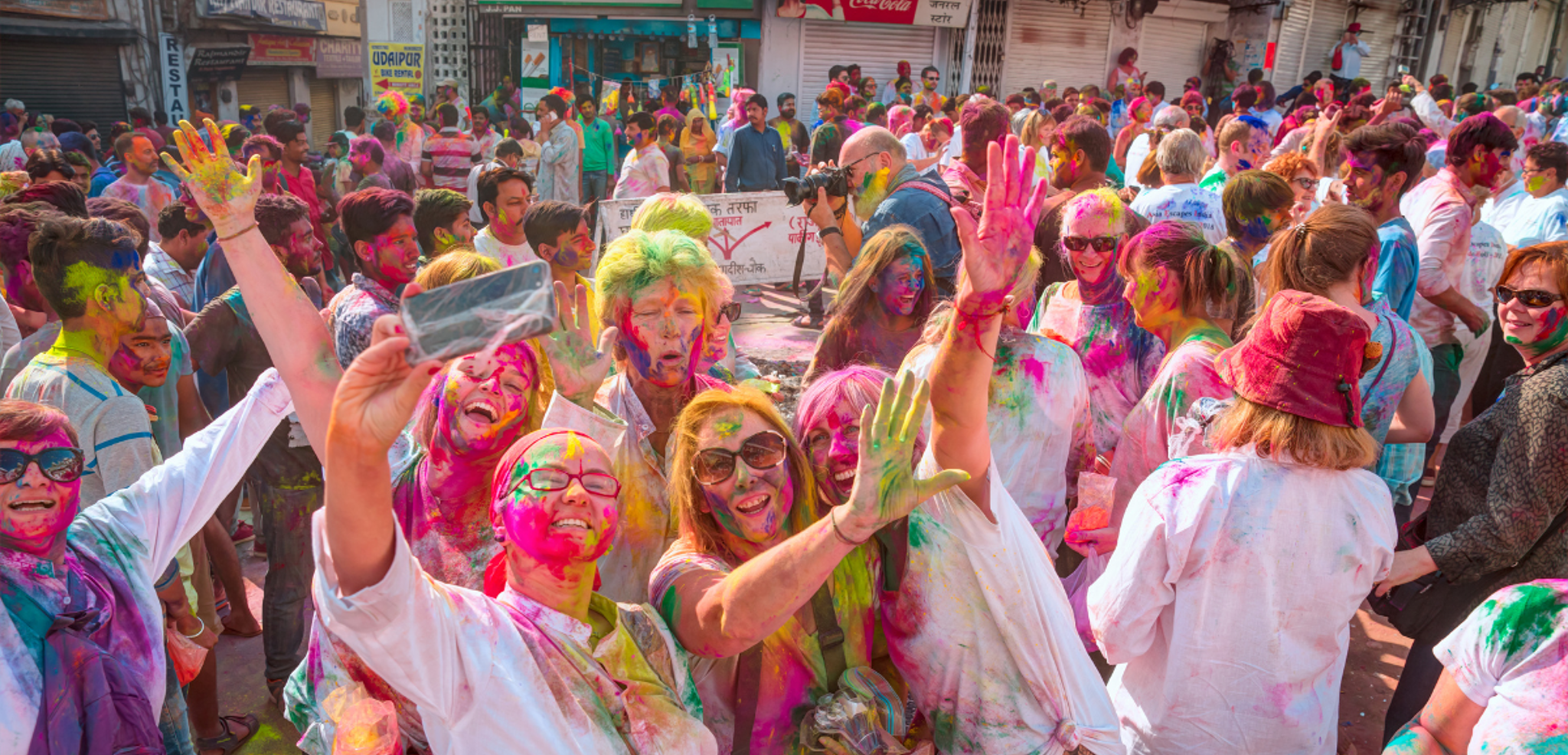 Les festivités de Holi - jours 4, 9 ou 10 selon la date de départ