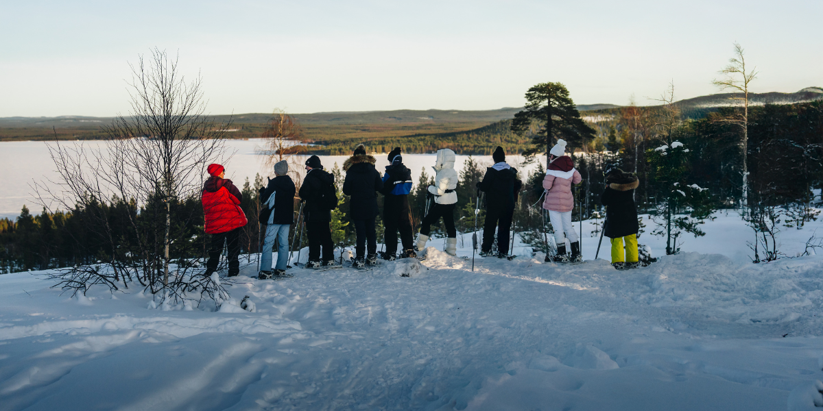 Une balade en raquettes 