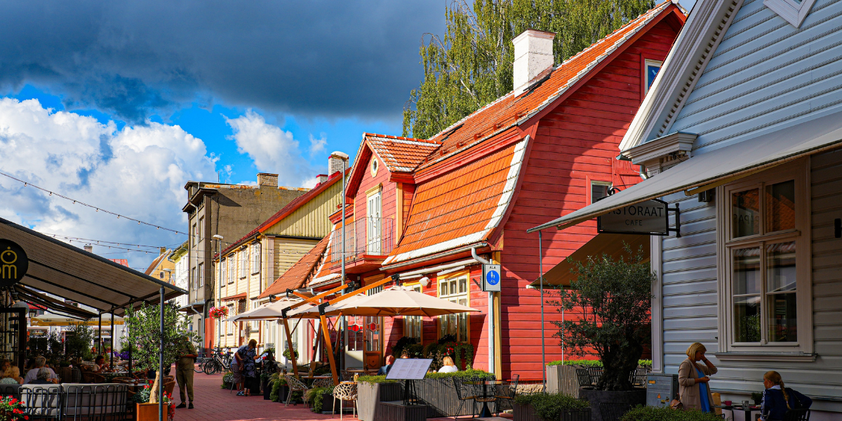 La vieille ville de Pärnu - jour 6 