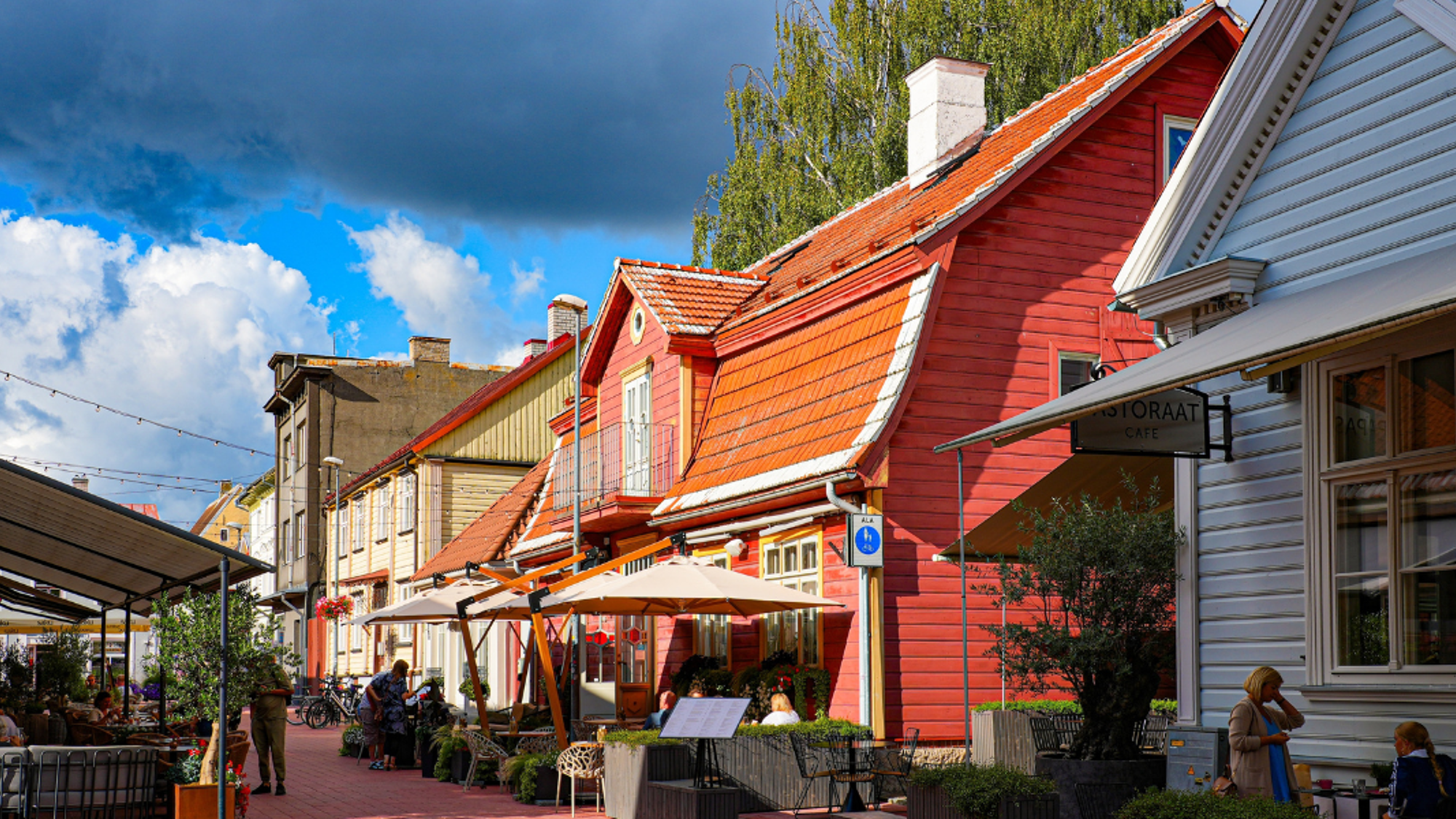 La vieille ville de Pärnu - jour 6