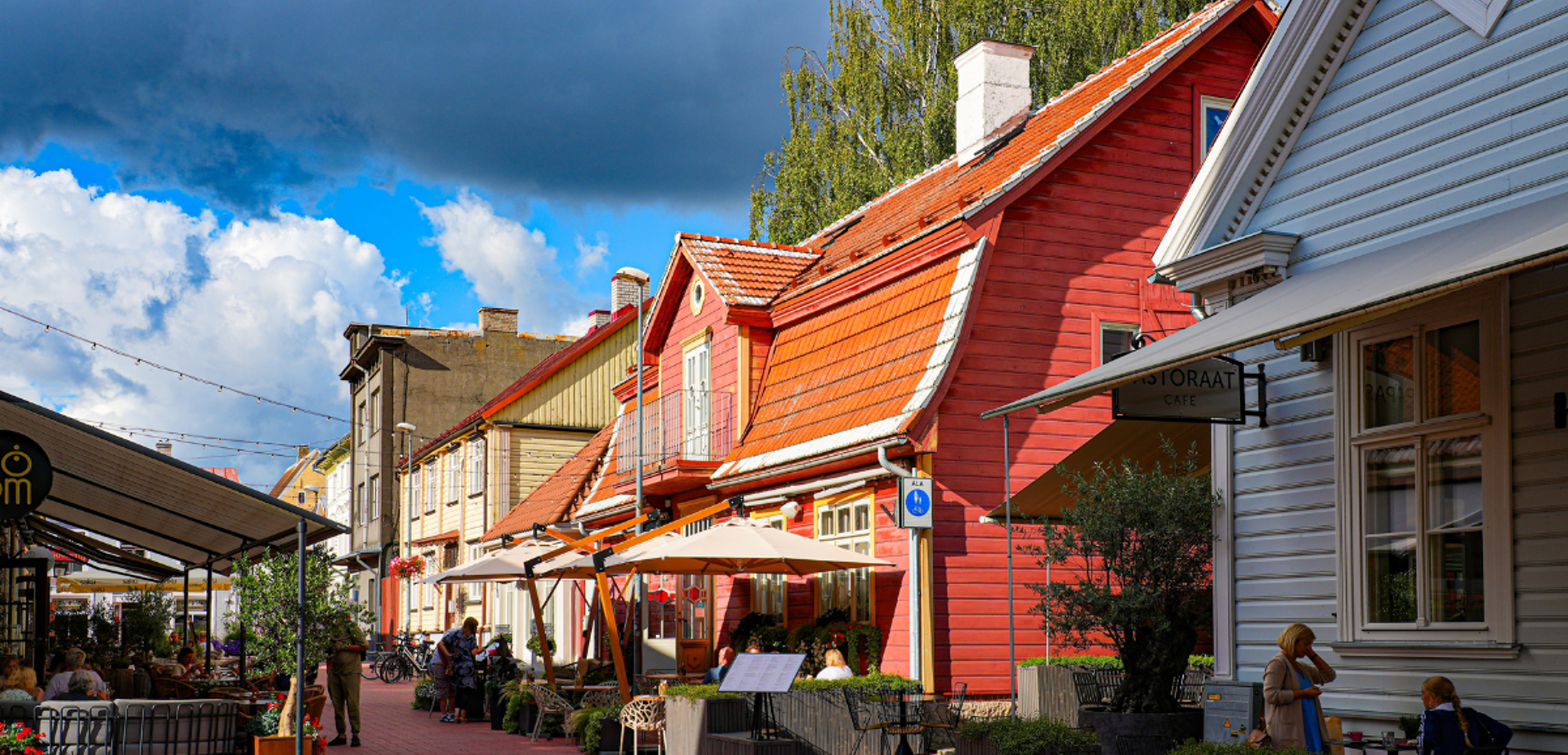 La vieille ville de Pärnu - jour 6