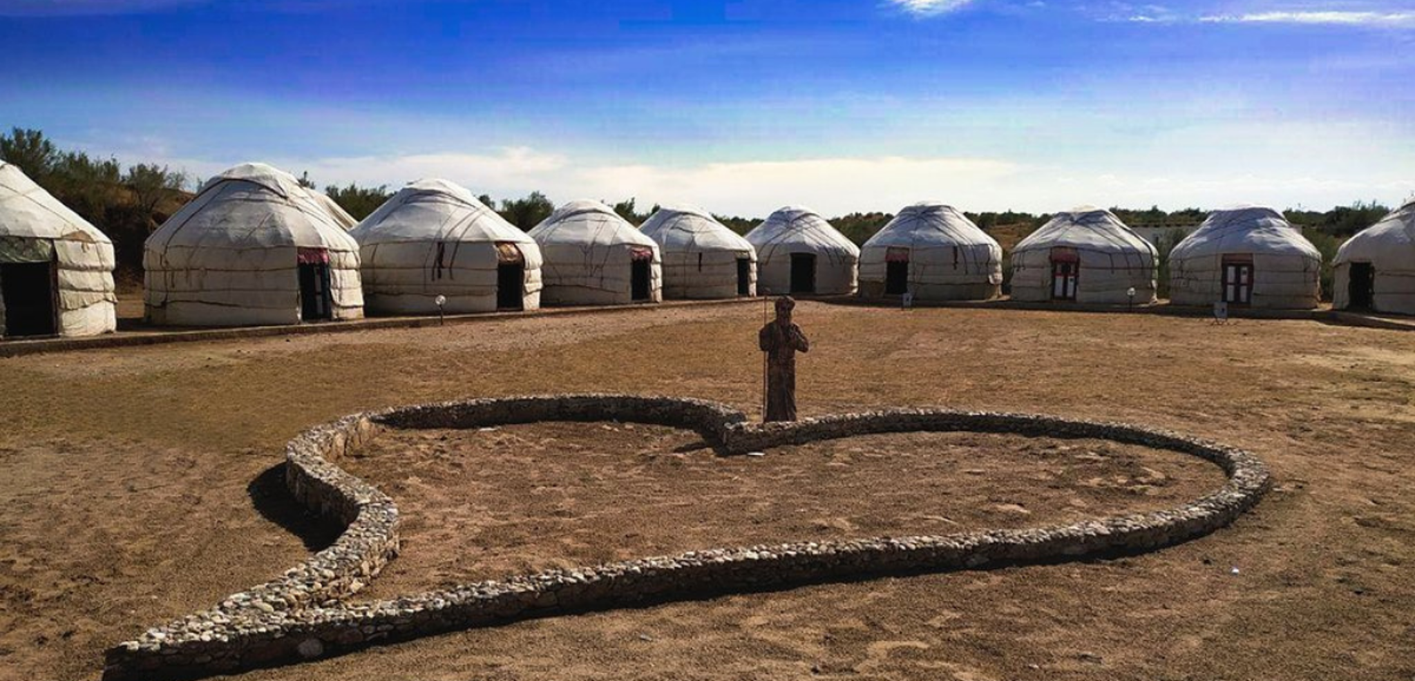 Au beau milieu du désert