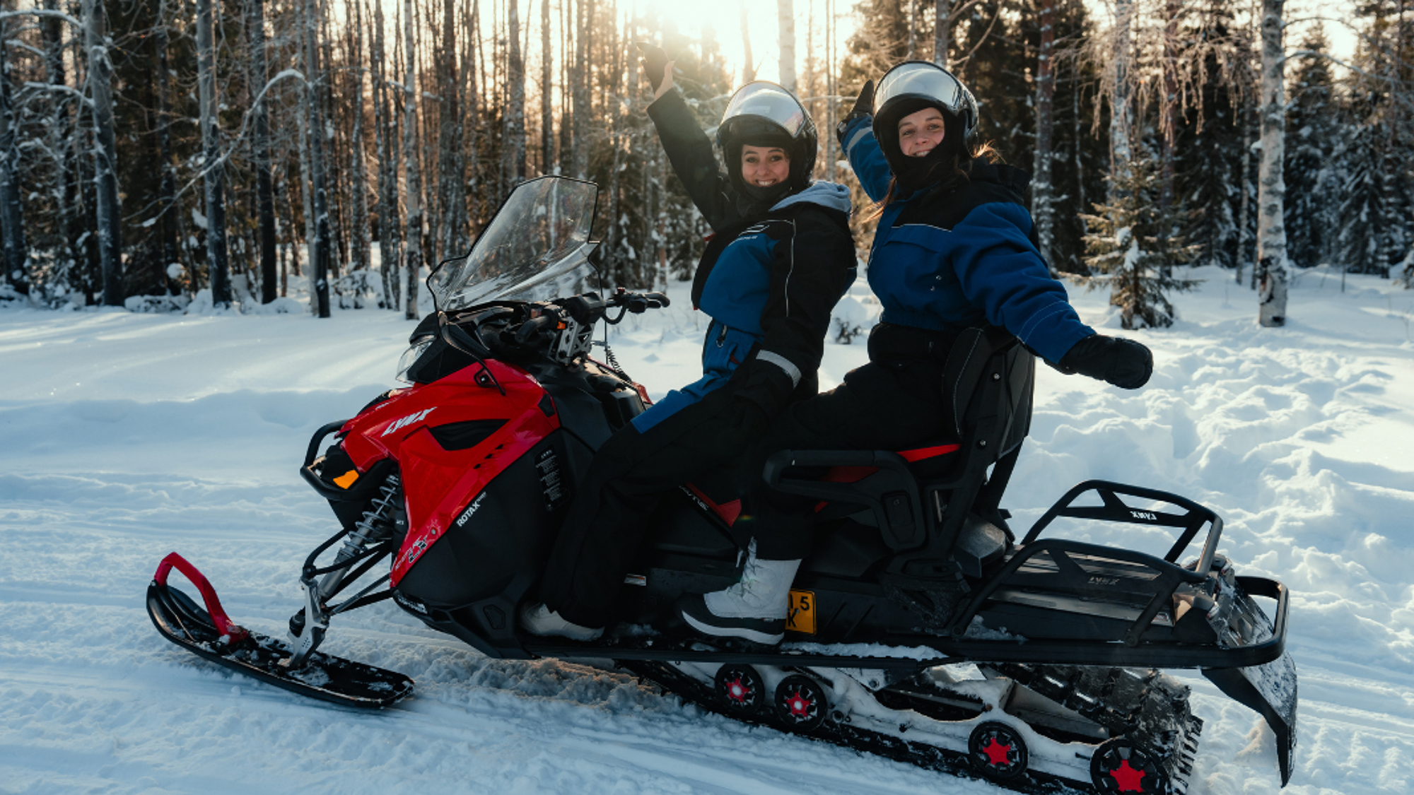 En option, sensations fortes en motoneige