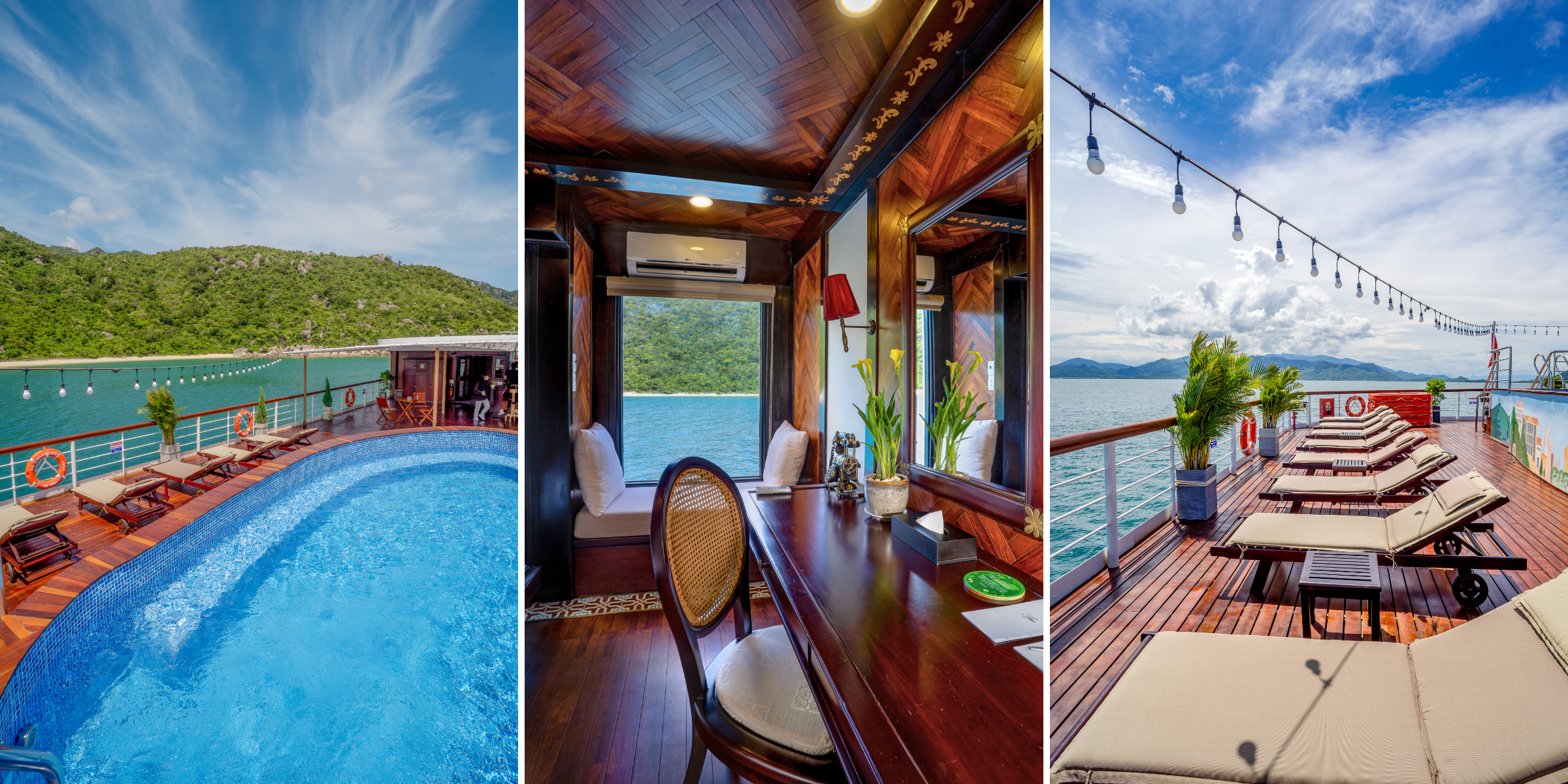 Navire "La Marguerite", croisière sur le Mékong