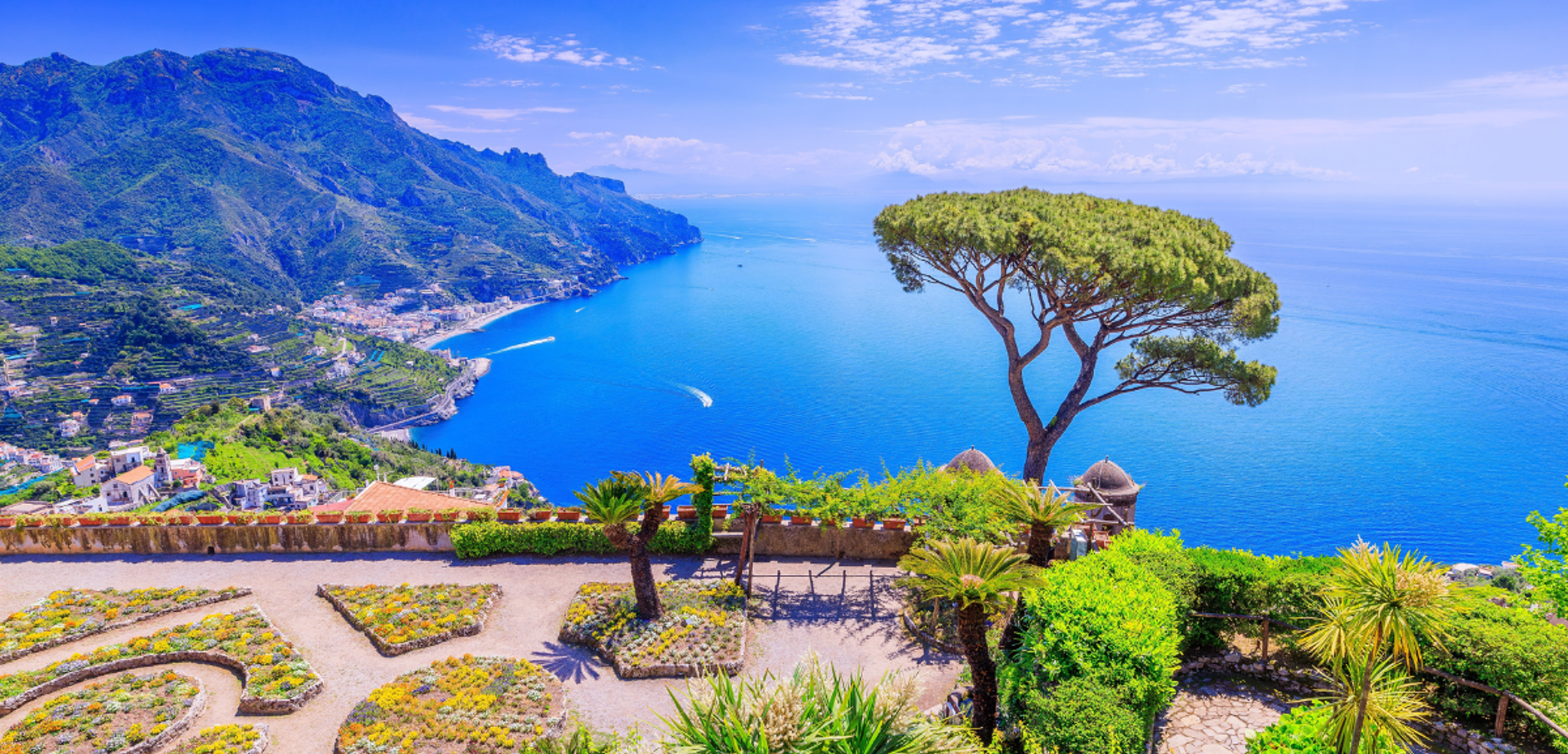 Ravello, et sa villa Rufolo (inclus pour les départs de 7 nuits et en option pour les départs de 5 nuits)