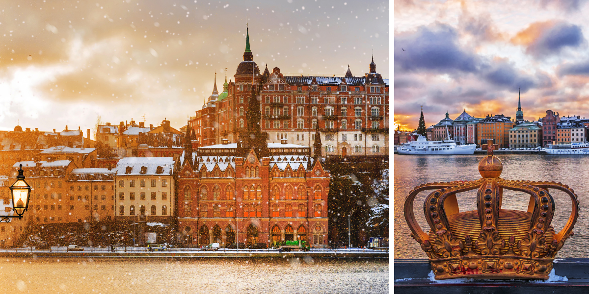 Bien ancrée sur la mer Baltique