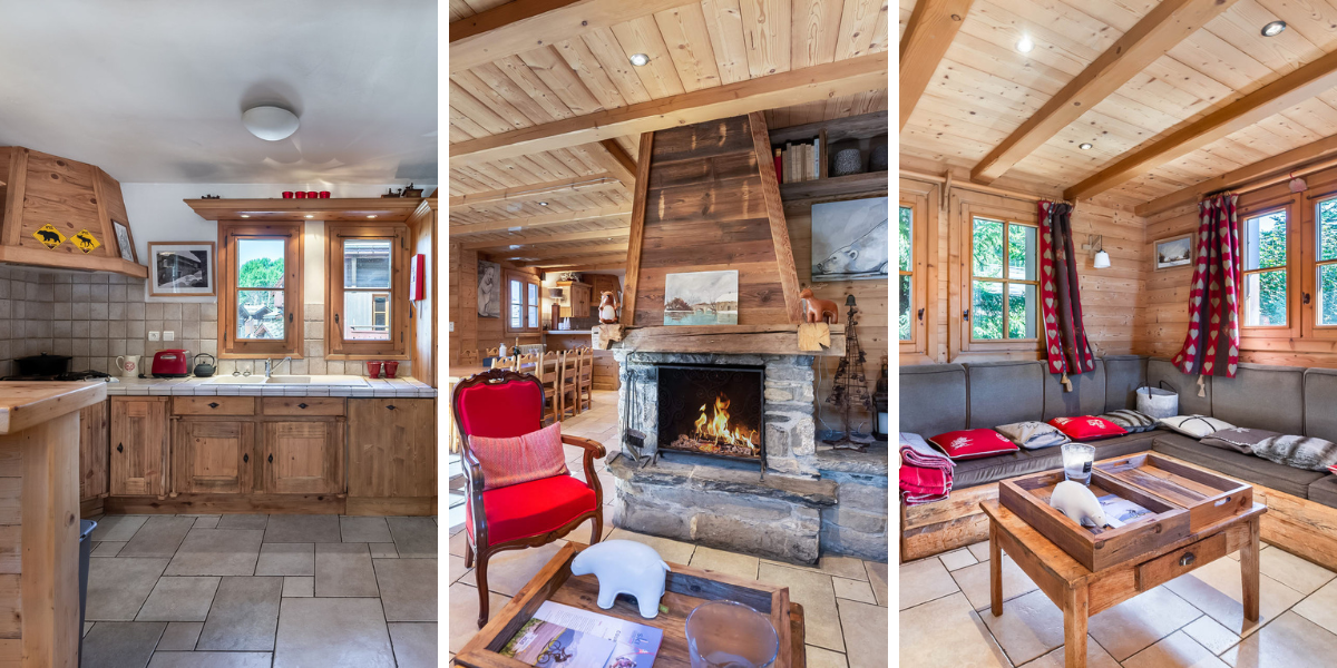 Un chalet privatisé dans le centre de Courchevel : le Chalet Passe Montagne (ou similaire) - jours 1 à 6 