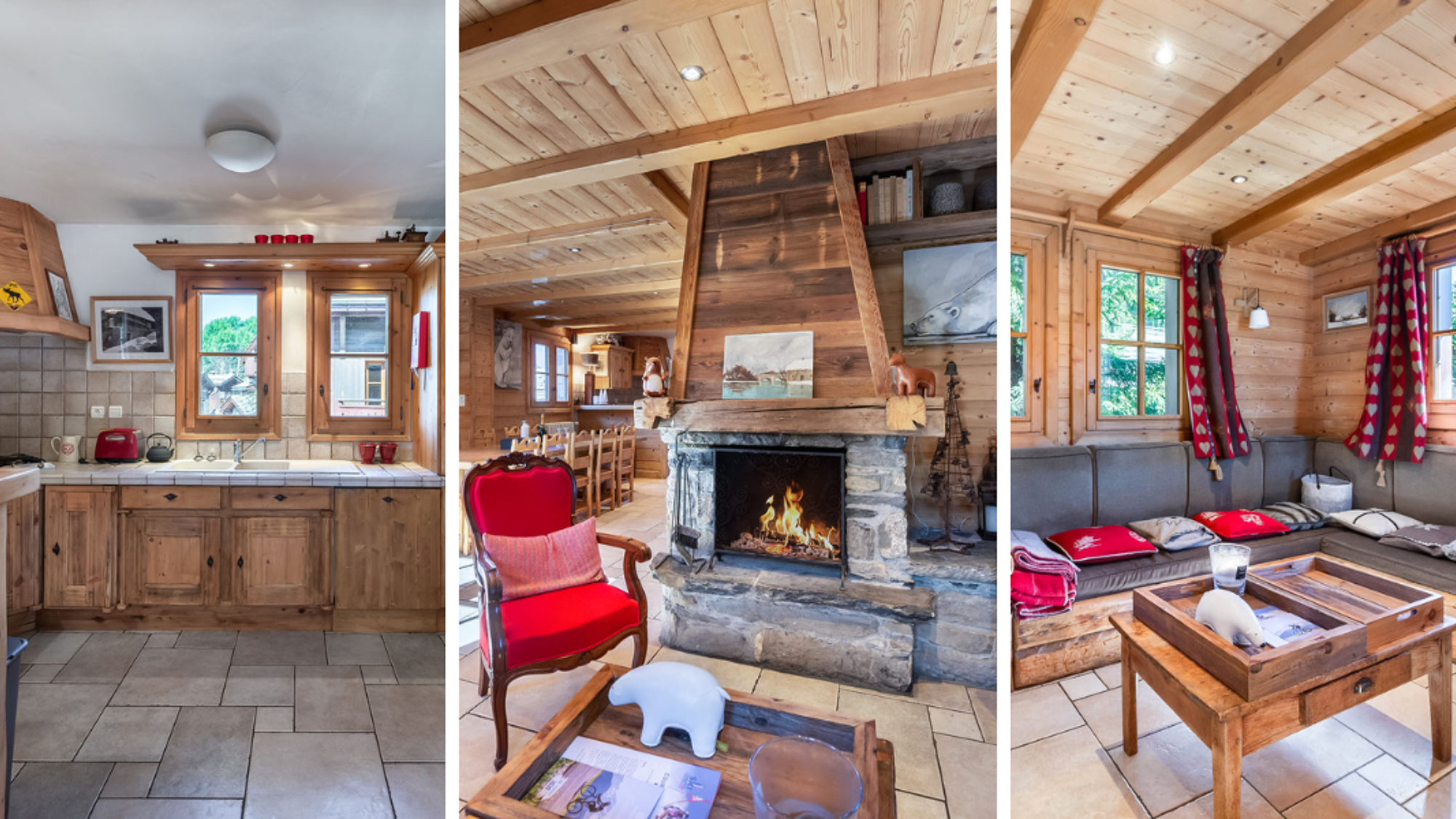 Un chalet privatisé dans le centre de Courchevel : le Chalet Passe Montagne (ou similaire) - jours 1 à 6