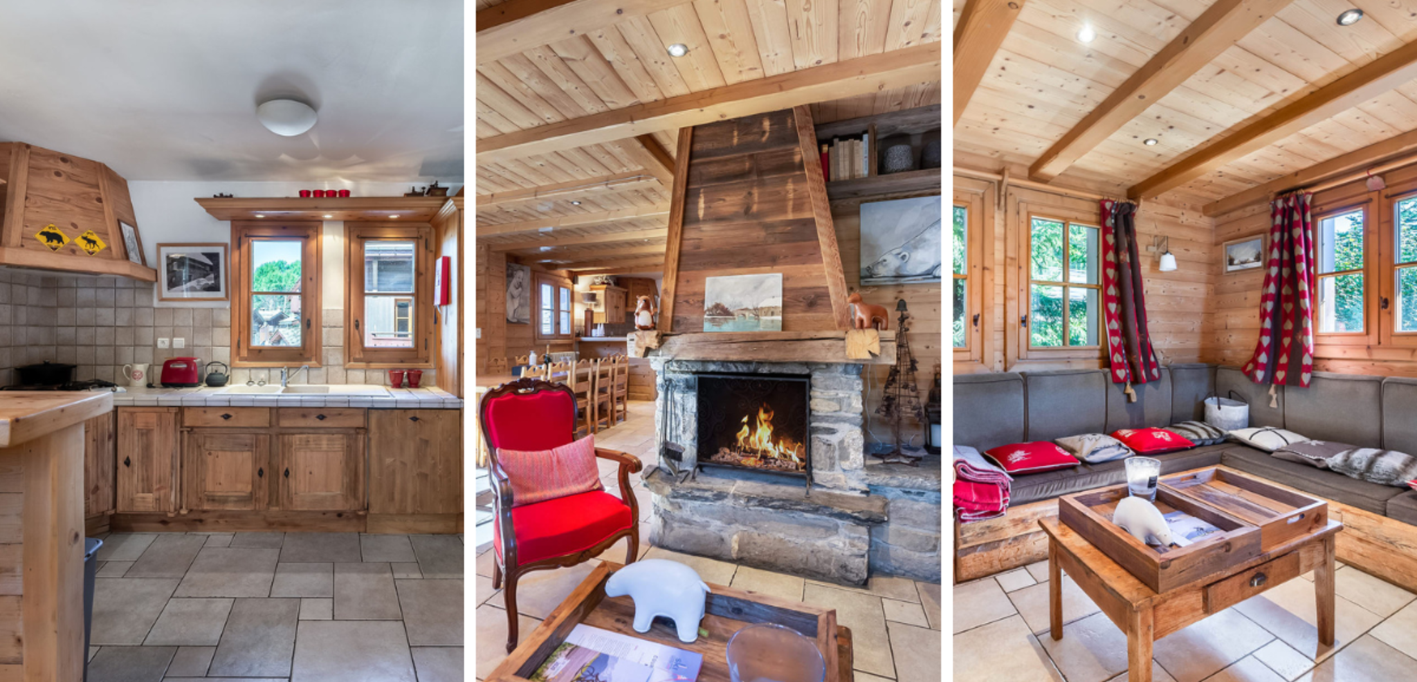 Un chalet privatisé dans le centre de Courchevel : le Chalet Passe Montagne (ou similaire) - jours 1 à 6