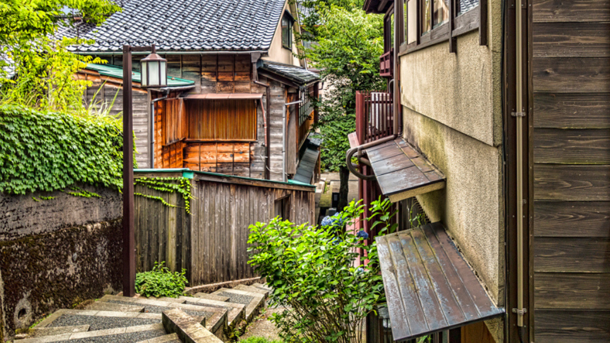 Ruelles traditionnelles de Kanazawa