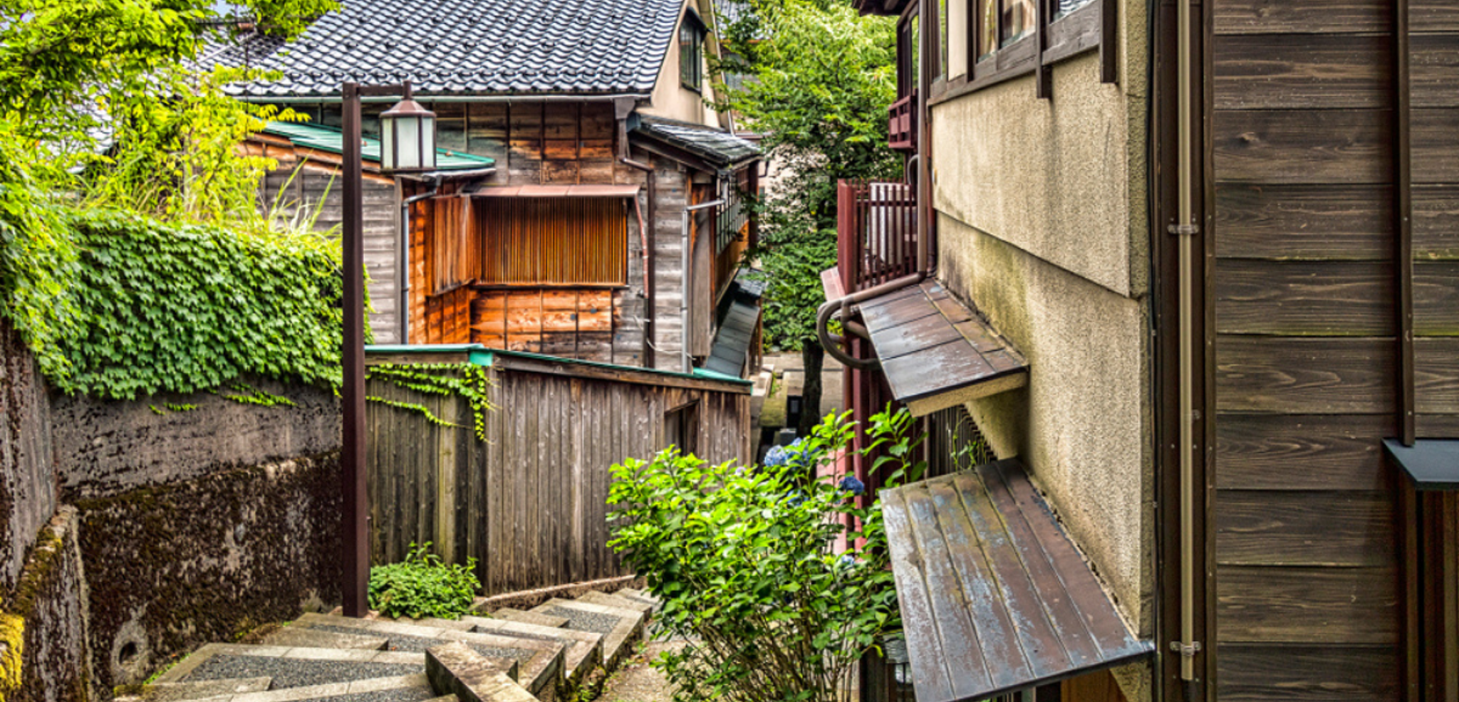 Ruelles traditionnelles de Kanazawa