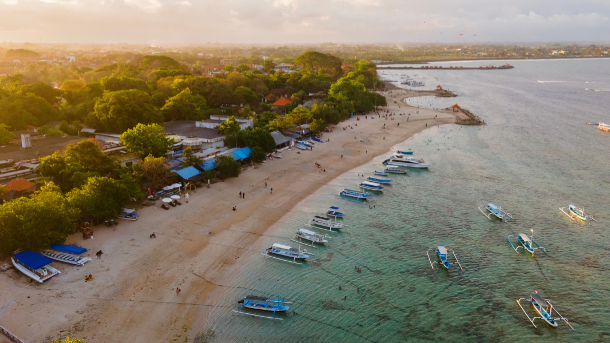 La station balnéaire de Sanur, au sud de Bali - jour 9