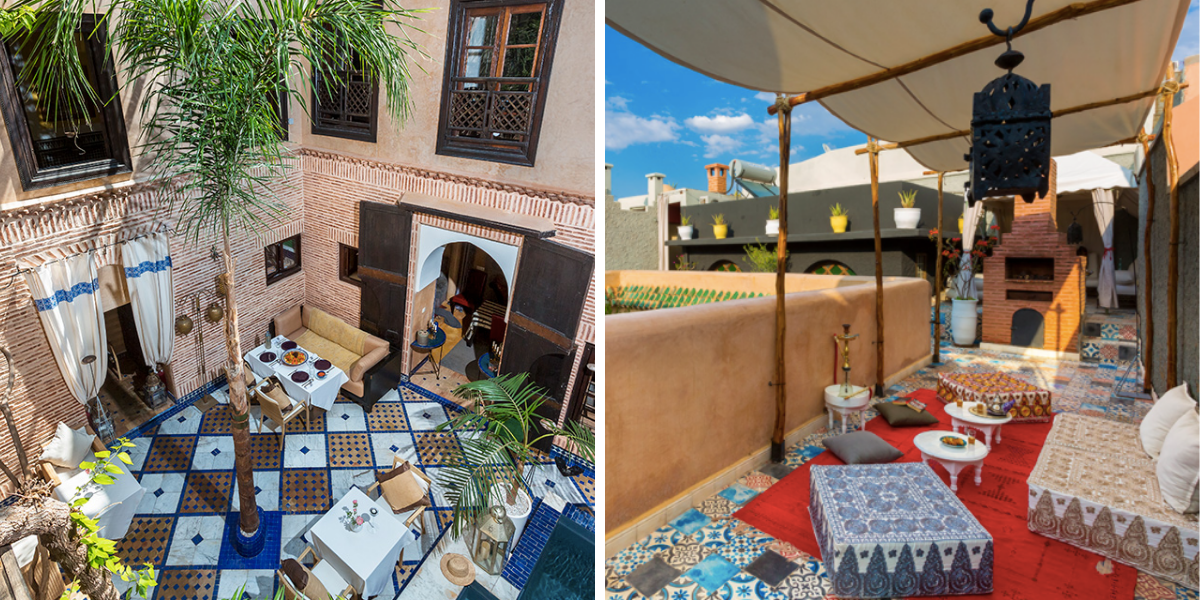Dans un Riad en plein coeur de la Médina (Riad Ines Home, selon les dates)