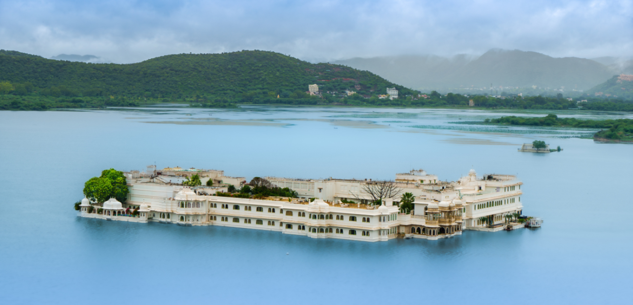 Le Taj Lake Palace qui semble flotter sur l'eau - jour 3