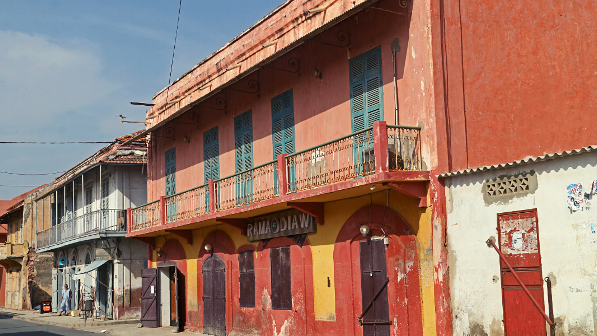 St Louis et ses maisons coloniales