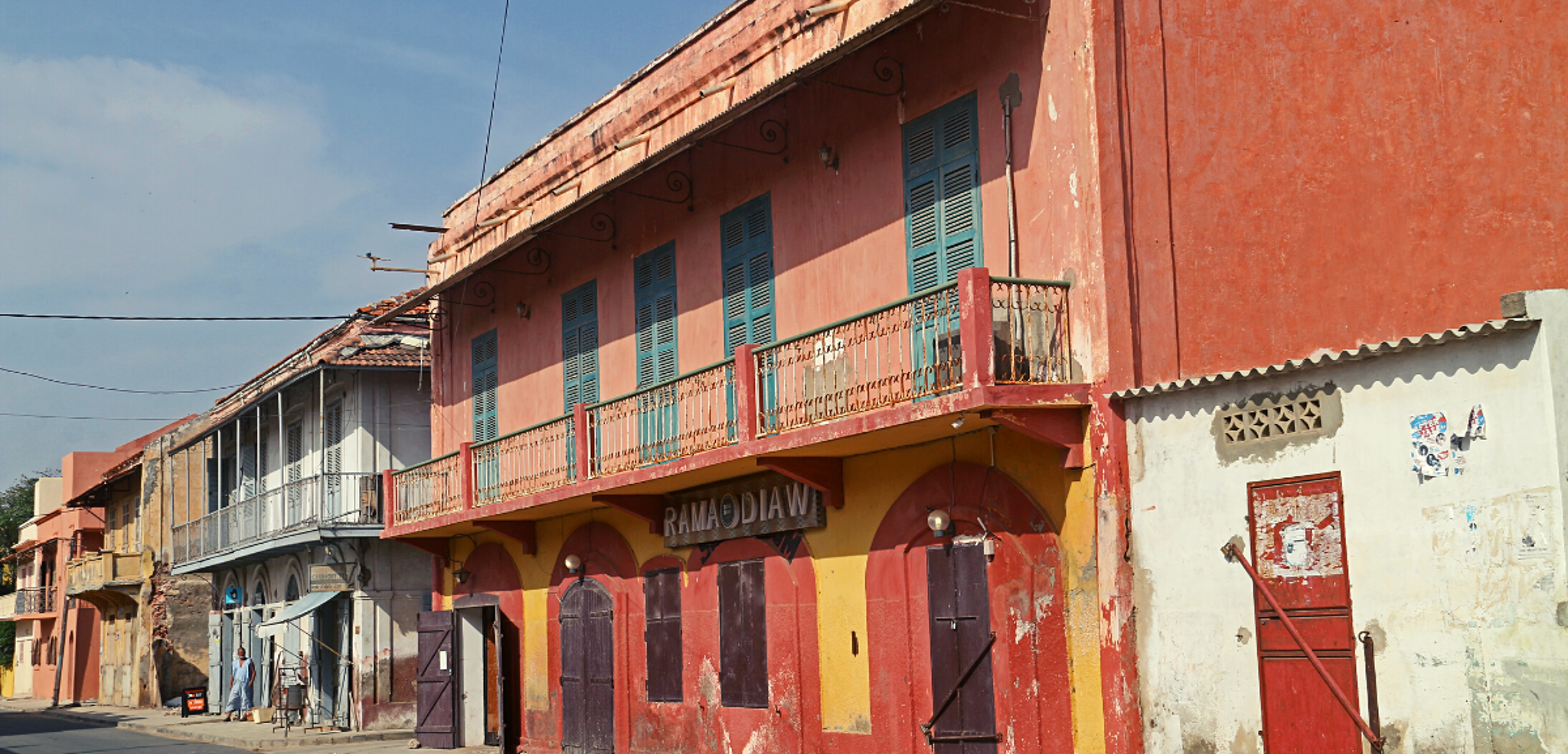 St Louis et ses maisons coloniales