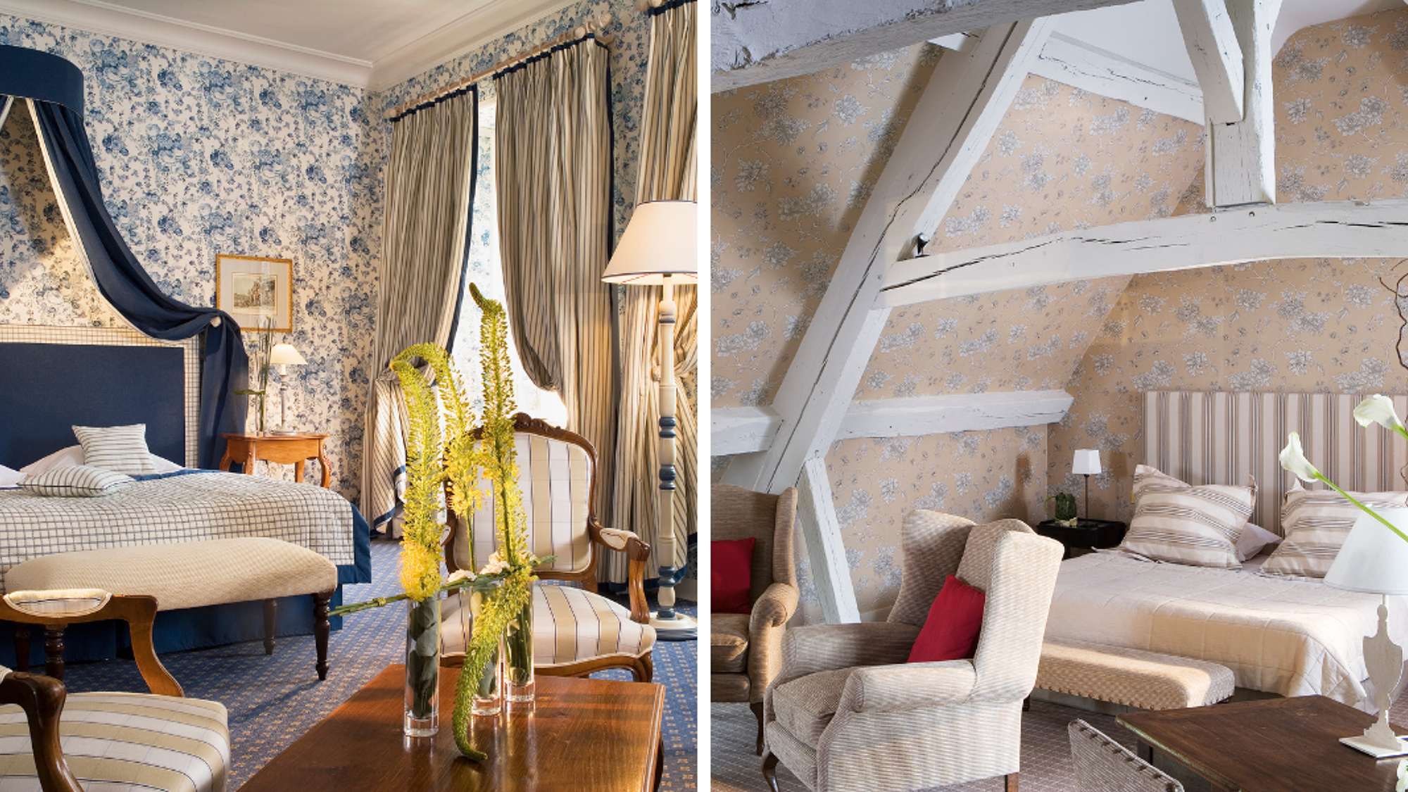 Exemples de chambres (lits twin) à partager