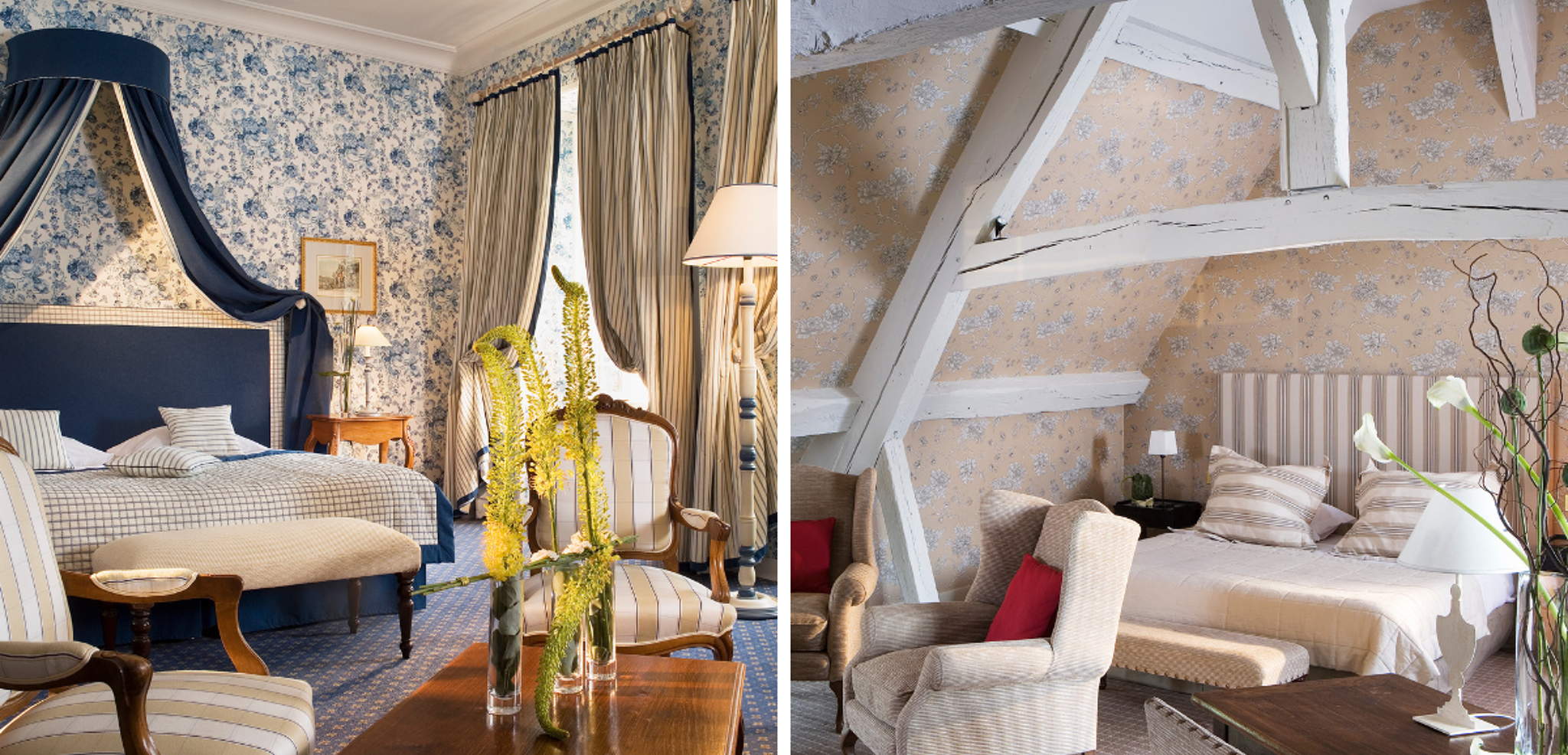 Exemples de chambres (lits twin) à partager