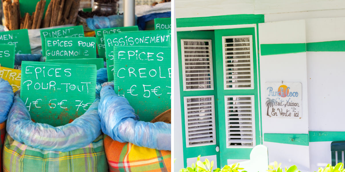 Cuisinez et goûter  les spécialités locales : épices... et rhum !