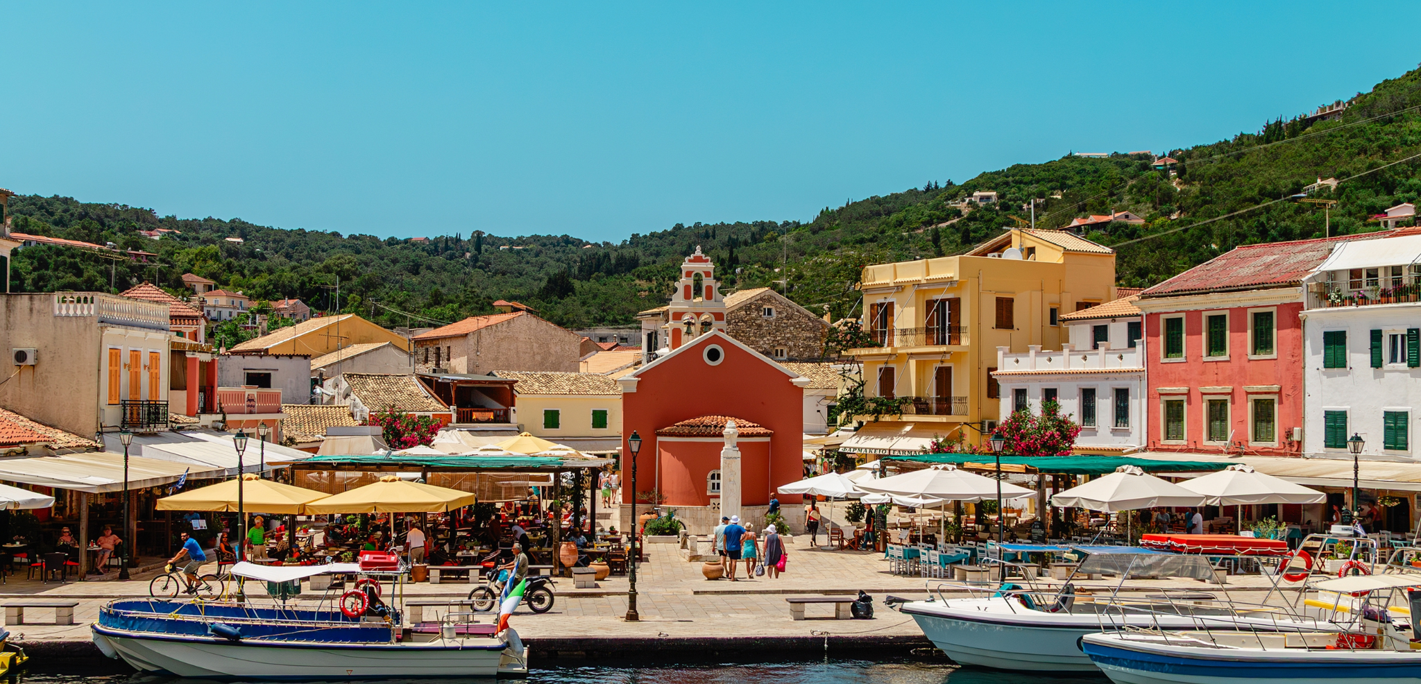 Gaios, île de Paxos, Grèce