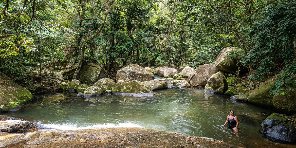 Ilha Grande, cascade de la Feitiçeira